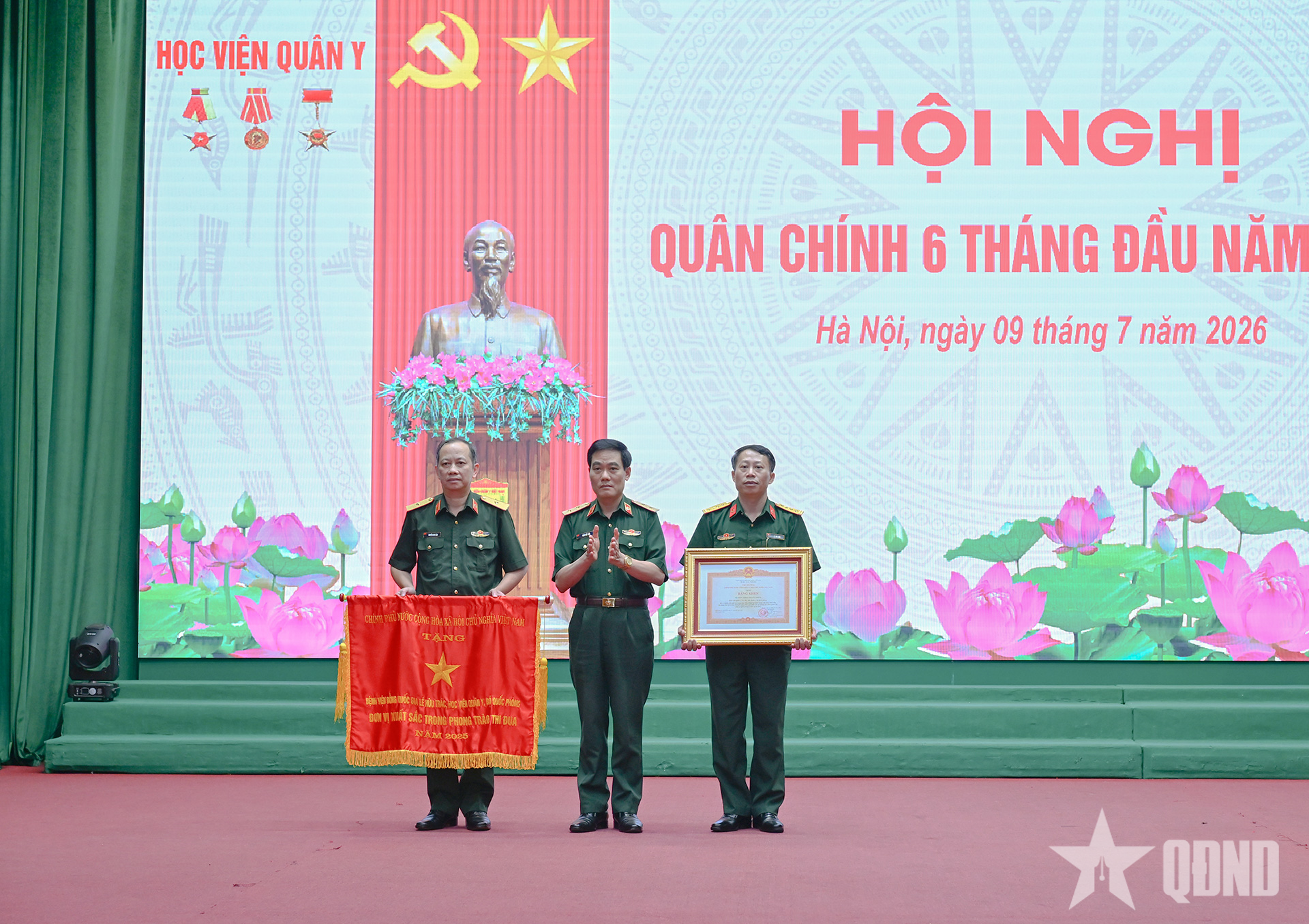 Học viện Quân y tổ chức hội nghị quân chính 6 tháng đầu năm 2026