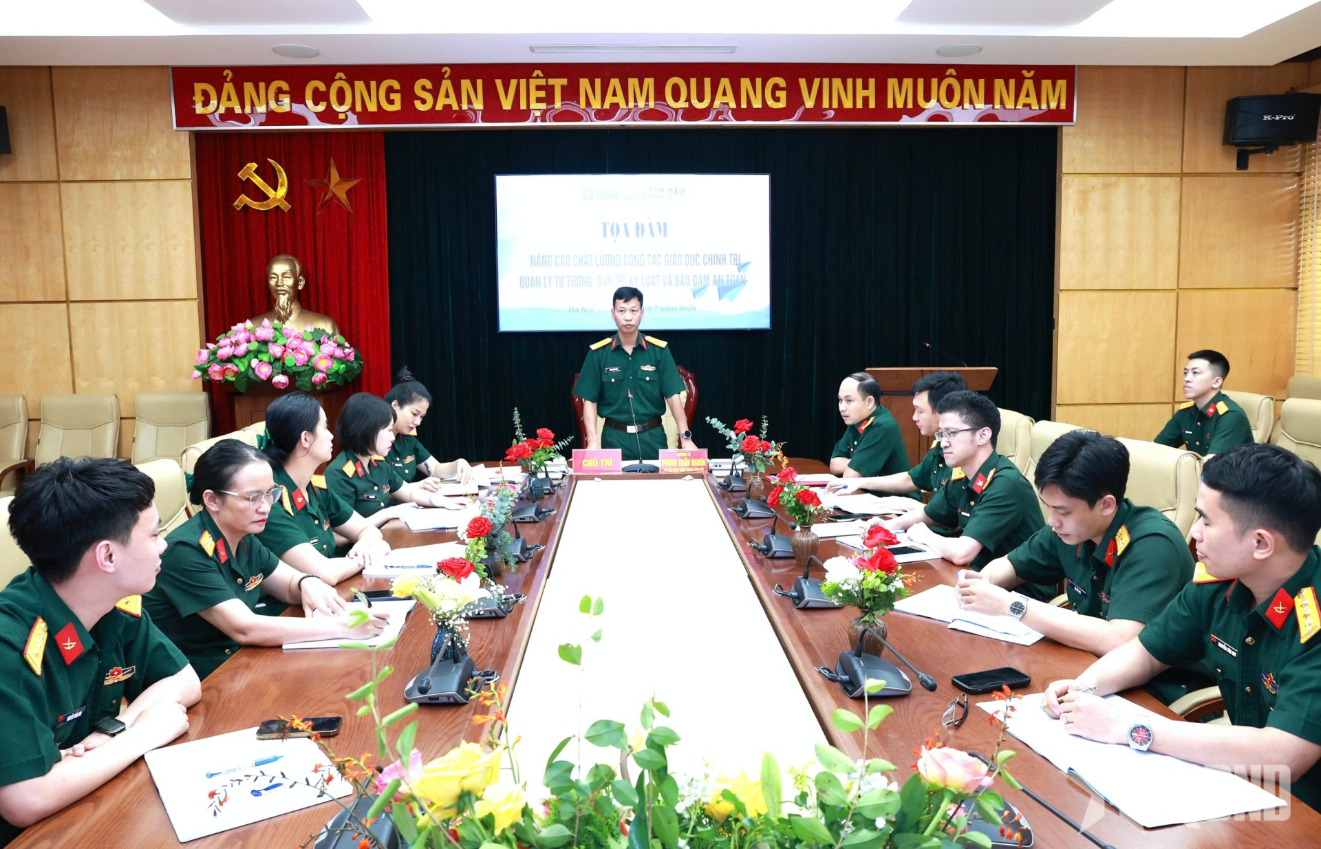 Cơ quan Cục Xăng dầu quán triệt nghiêm Chỉ thị số 76/CT-BQP