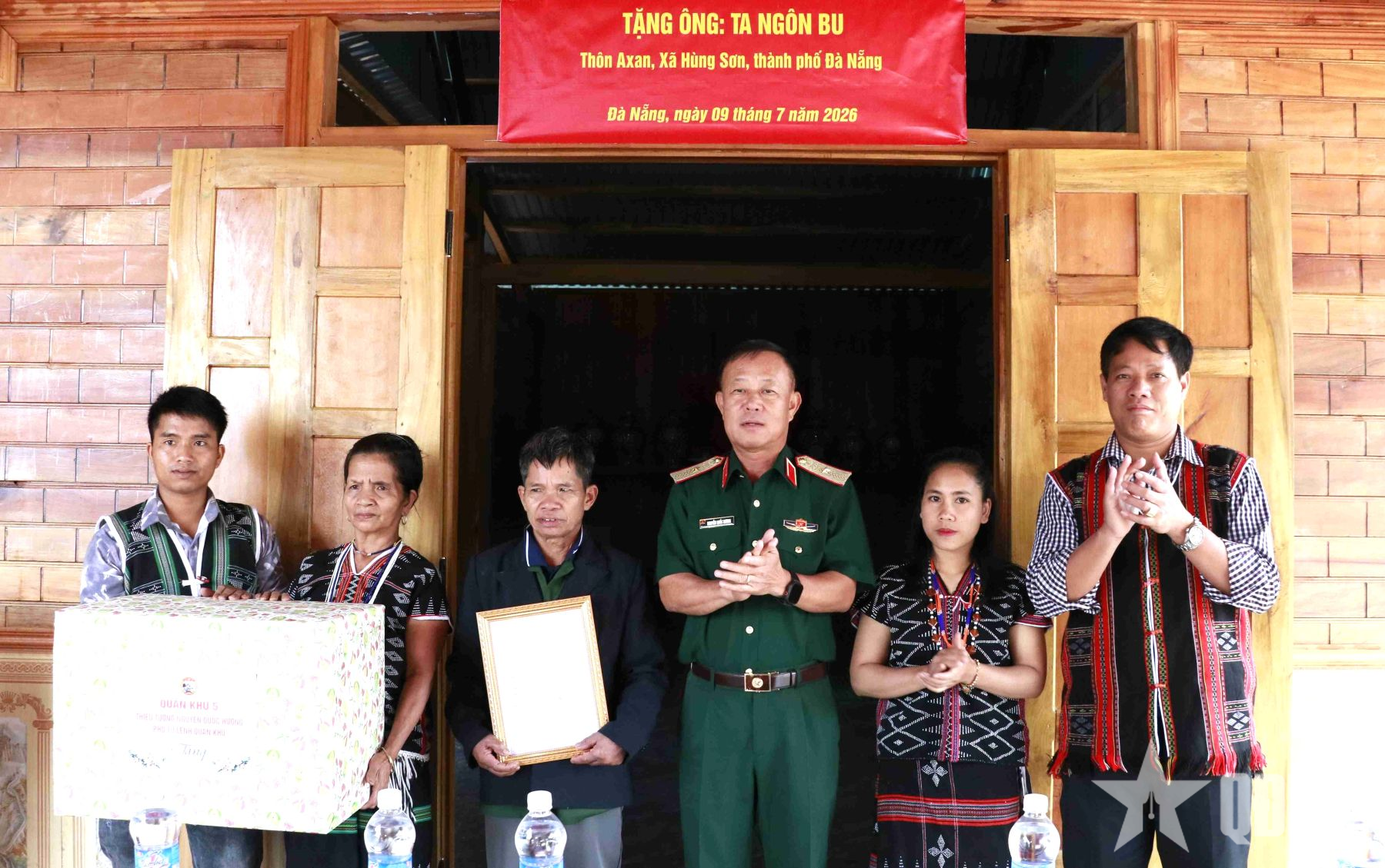 Đoàn Kinh tế - Quốc phòng 737 trao nhà tình nghĩa tặng gia đình chính sách 