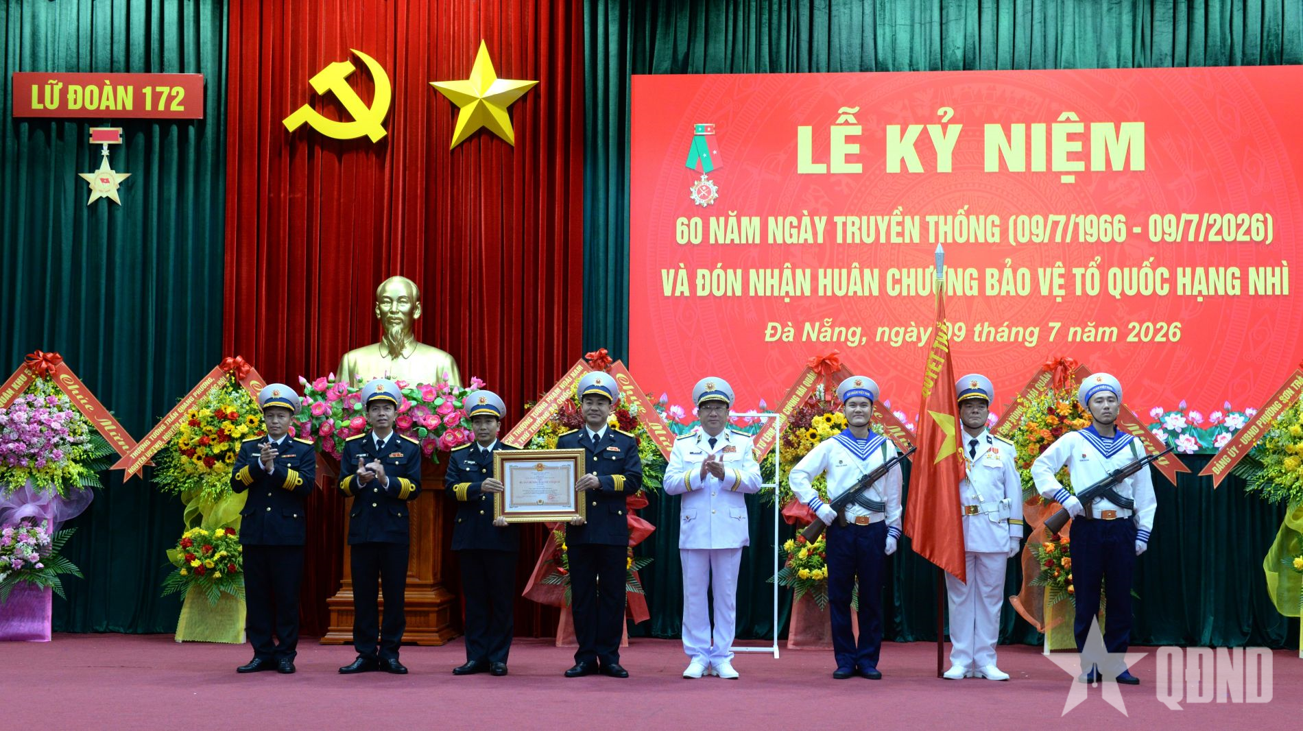 Thượng tướng Phạm Hoài Nam dự Lễ kỷ niệm 60 năm Ngày truyền thống Lữ đoàn 172 