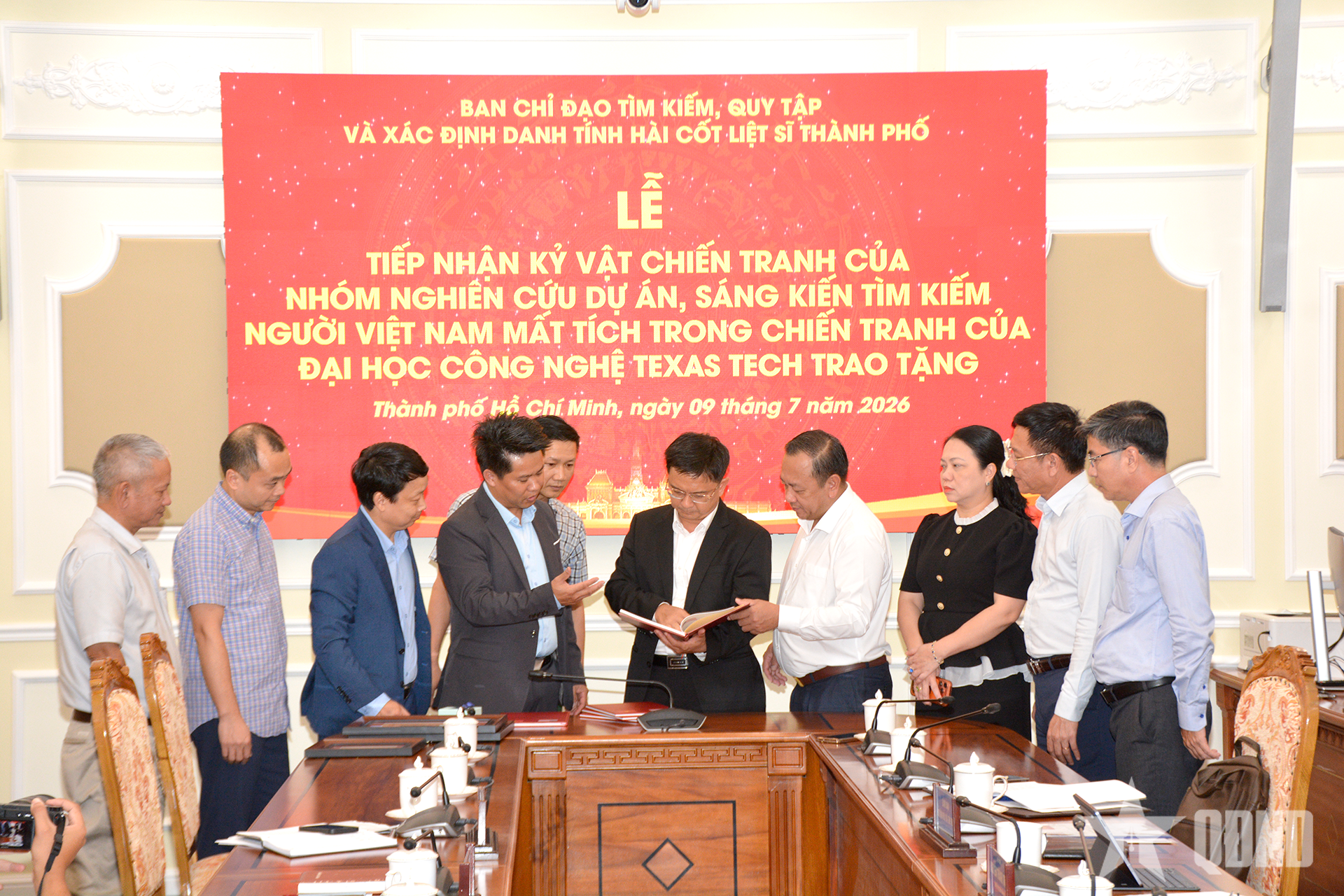TP Hồ Chí Minh tiếp nhận nhiều tư liệu quý từ Hoa Kỳ phục vụ xác minh nơi an nghỉ của liệt sĩ