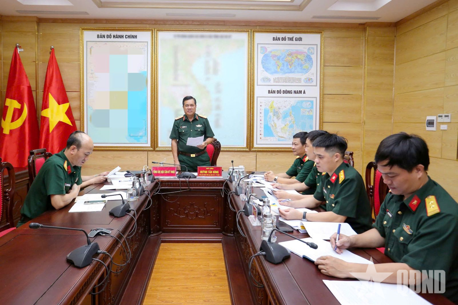 Tổng cục Hậu cần - Kỹ thuật báo cáo kết quả khảo sát định mức tiêu thụ nhiên liệu các trang bị mới năm 2026

