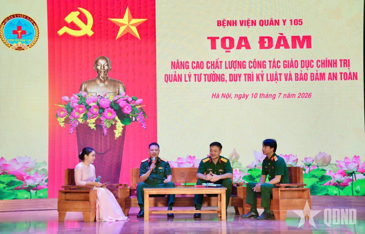 Bệnh viện Quân y 105: Tọa đàm về Chỉ thị số 76 của Bộ trưởng Bộ Quốc phòng
