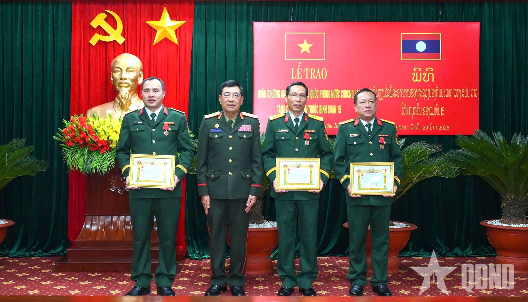 Công ty hợp tác kinh tế 385 (Binh đoàn 15): Kiến tạo màu xanh, vun đắp tình hữu nghị Việt Nam - Lào
