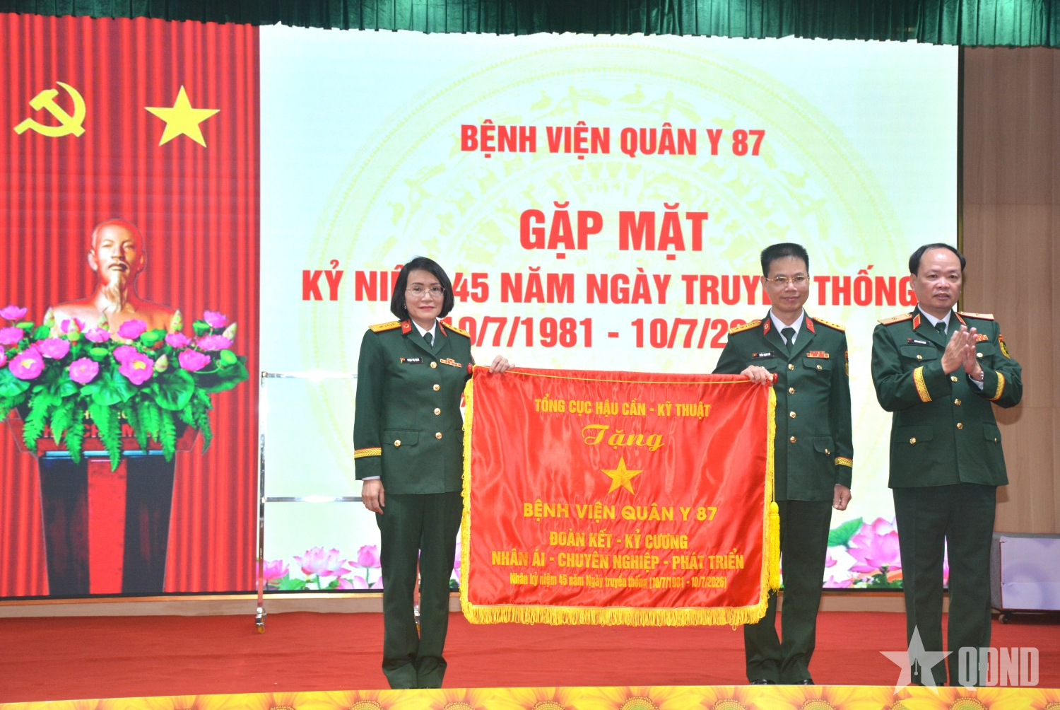 Bệnh viện Quân y 87 kỷ niệm 45 năm Ngày truyền thống