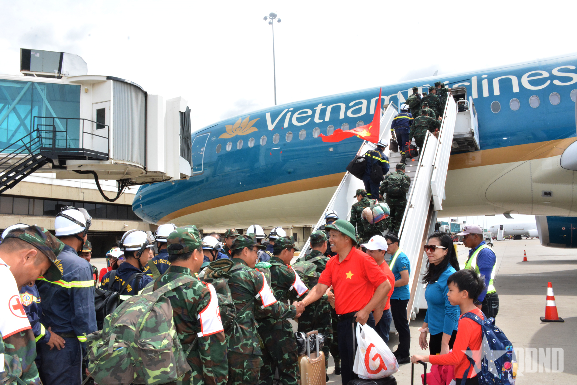 Đoàn Việt Nam kết thúc hoạt động tham gia khắc phục hậu quả động đất tại Venezuela