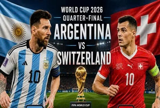 TRỰC TIẾP Argentina và Thụy Sĩ (tứ kết World Cup 2026)
