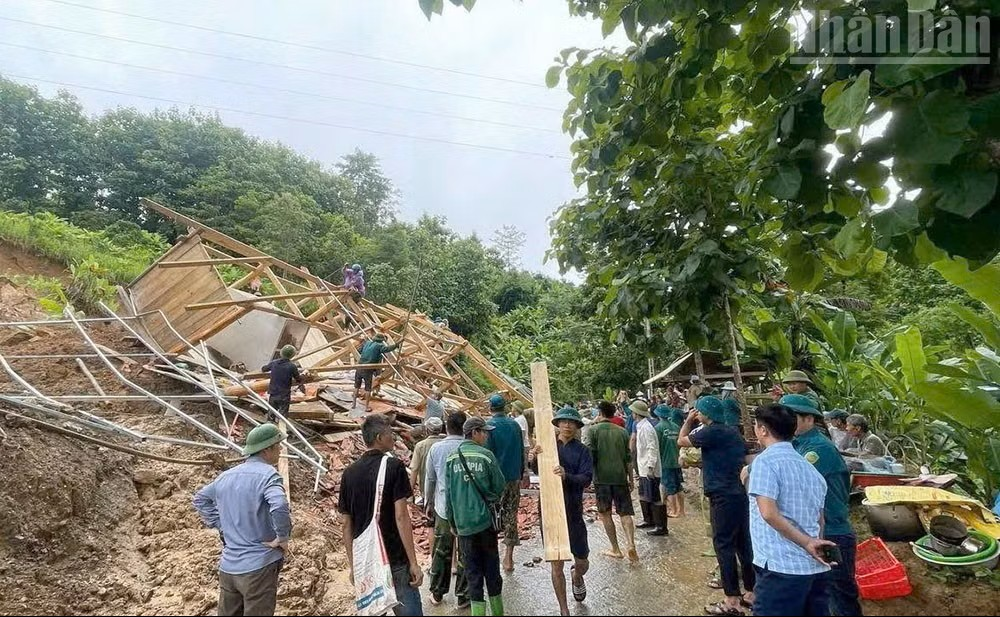 Thiên tai gây thiệt hại khá nặng về cơ sở hạ tầng ở tỉnh Sơn La