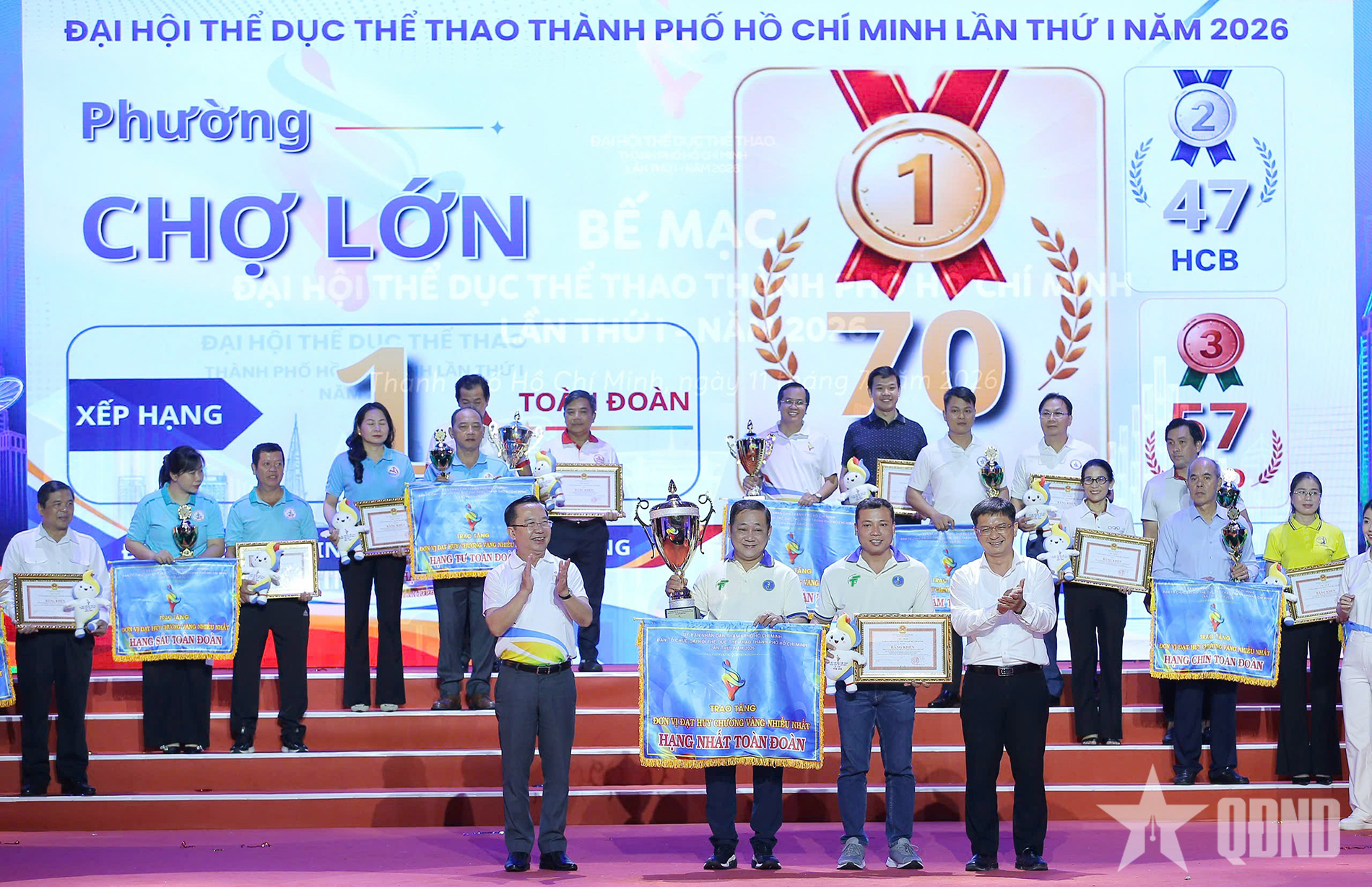 Đại hội Thể dục thể thao TP Hồ Chí Minh lần thứ I diễn ra sôi nổi, ý nghĩa