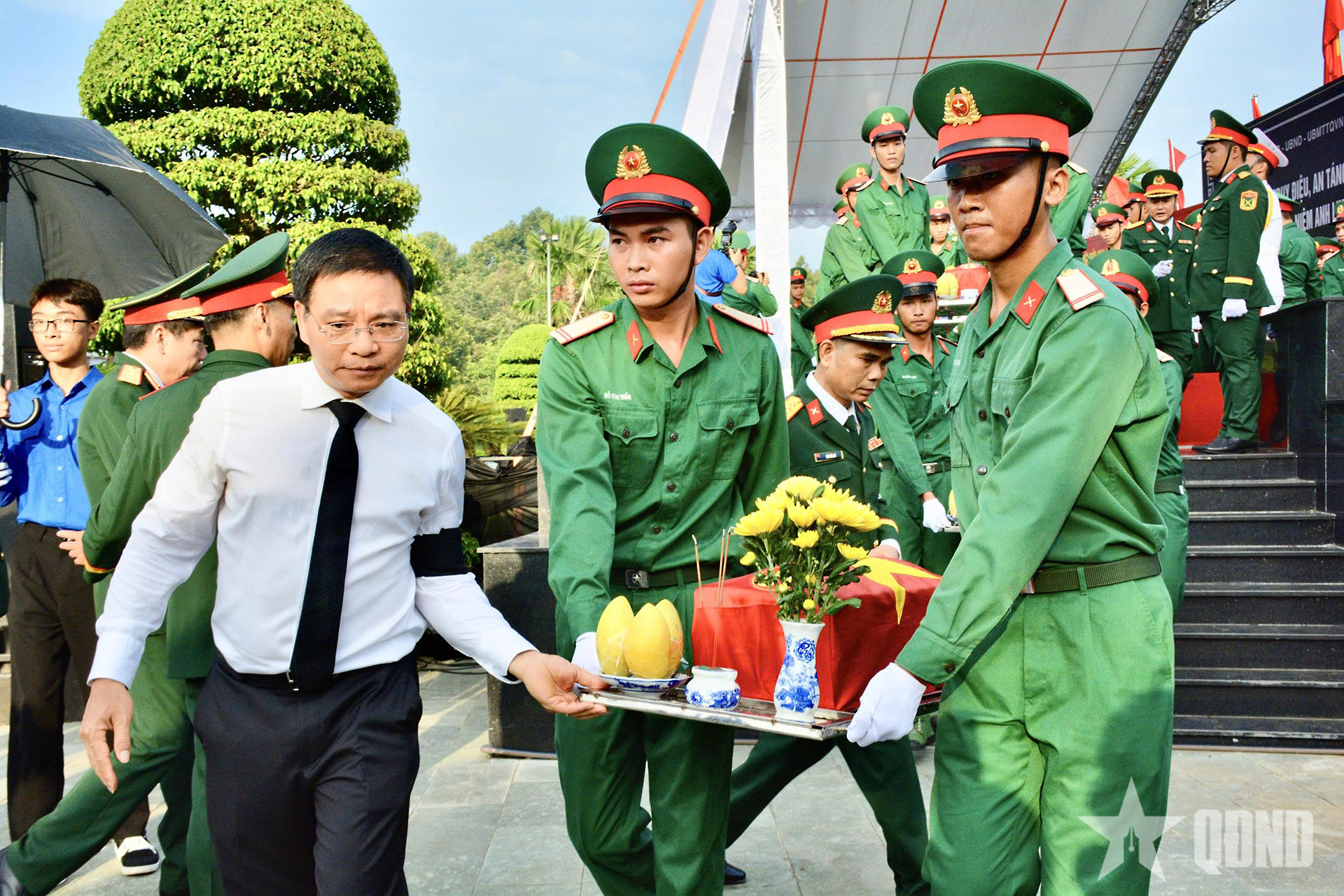 TP Đồng Nai: Trang trọng truy điệu và an táng 63 hài cốt liệt sĩ