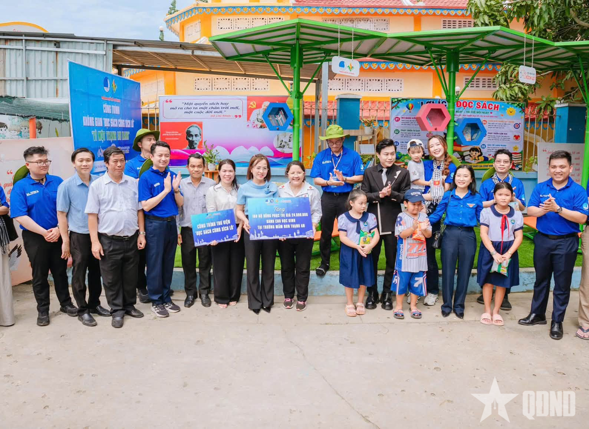 TP Hồ Chí Minh: Nhiều hoạt động tình nguyện ý nghĩa tại xã đảo Thạnh An