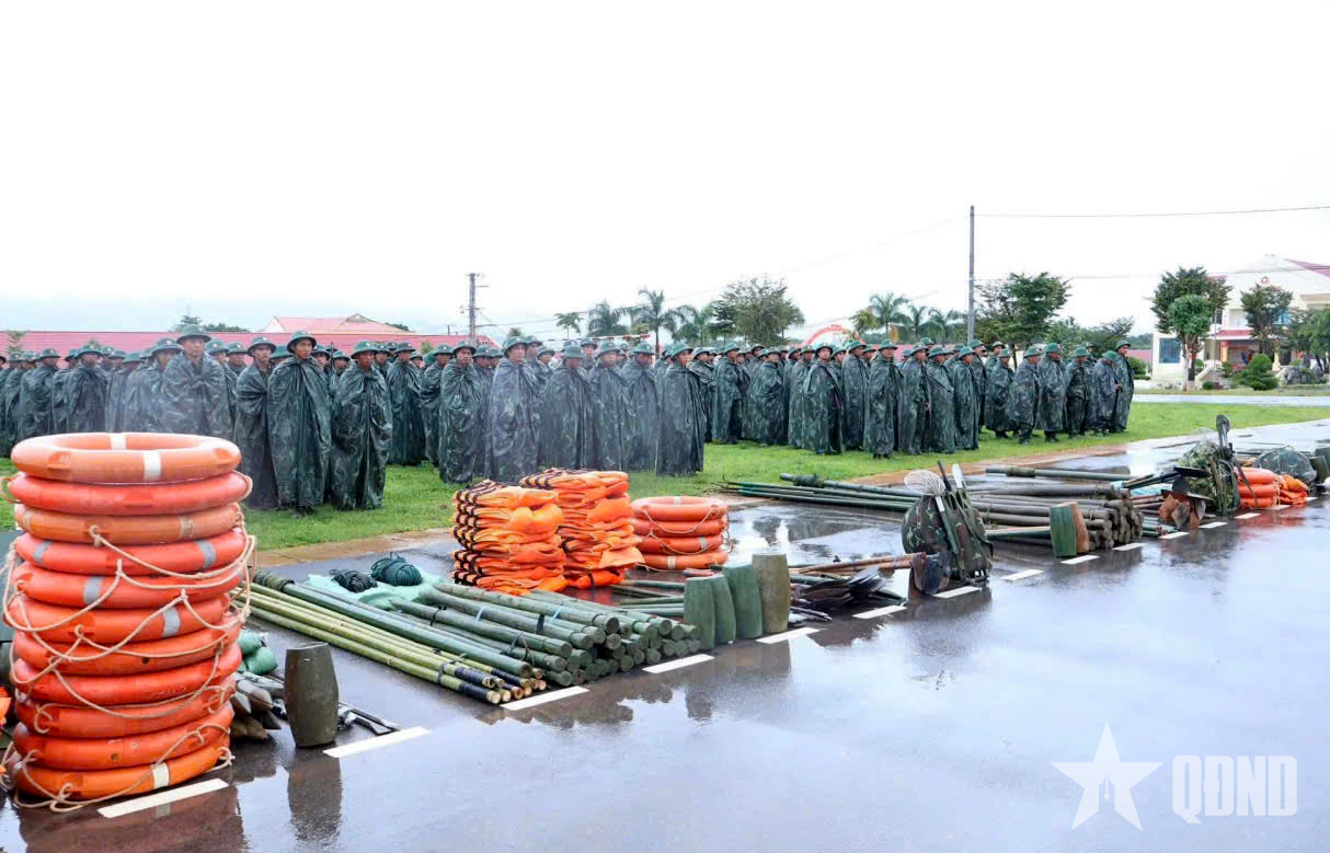 Trung đoàn 24 (Sư đoàn 10, Quân đoàn 34): Sẵn sàng ứng phó với các tình huống thiên tai