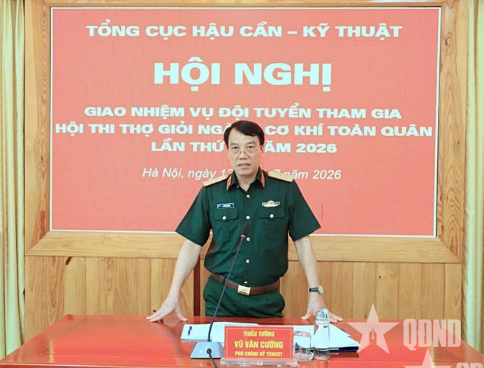 Quyết tâm giành giải cao tại Hội thi Thợ giỏi ngành Cơ khí toàn quân lần thứ VI