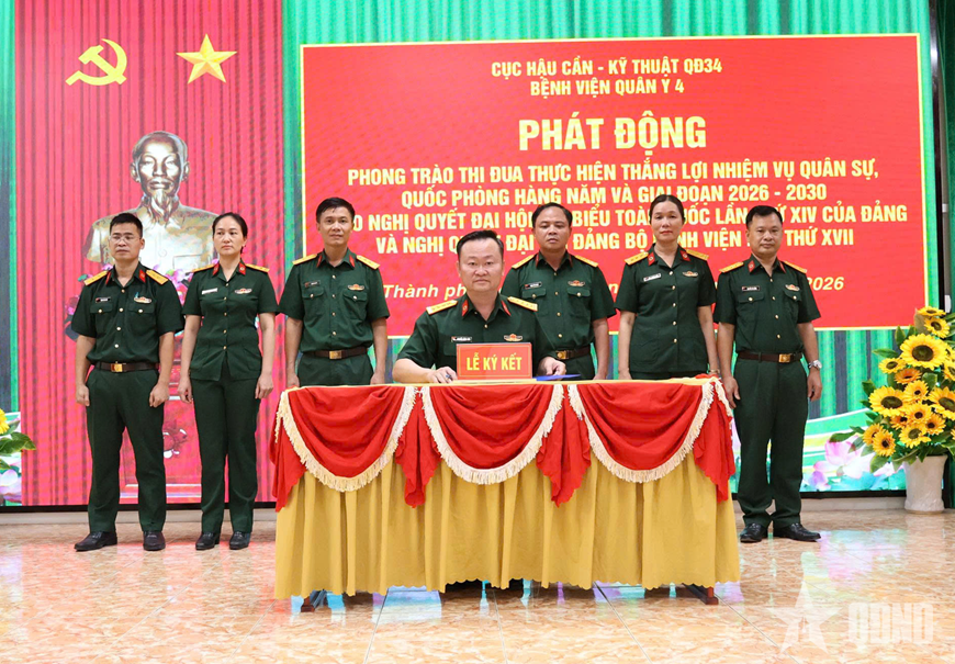 Bệnh viện Quân y 4 phấn đấu tỷ lệ khỏi ra viện 75% trở lên, đột phá phát triển kỹ thuật mới
