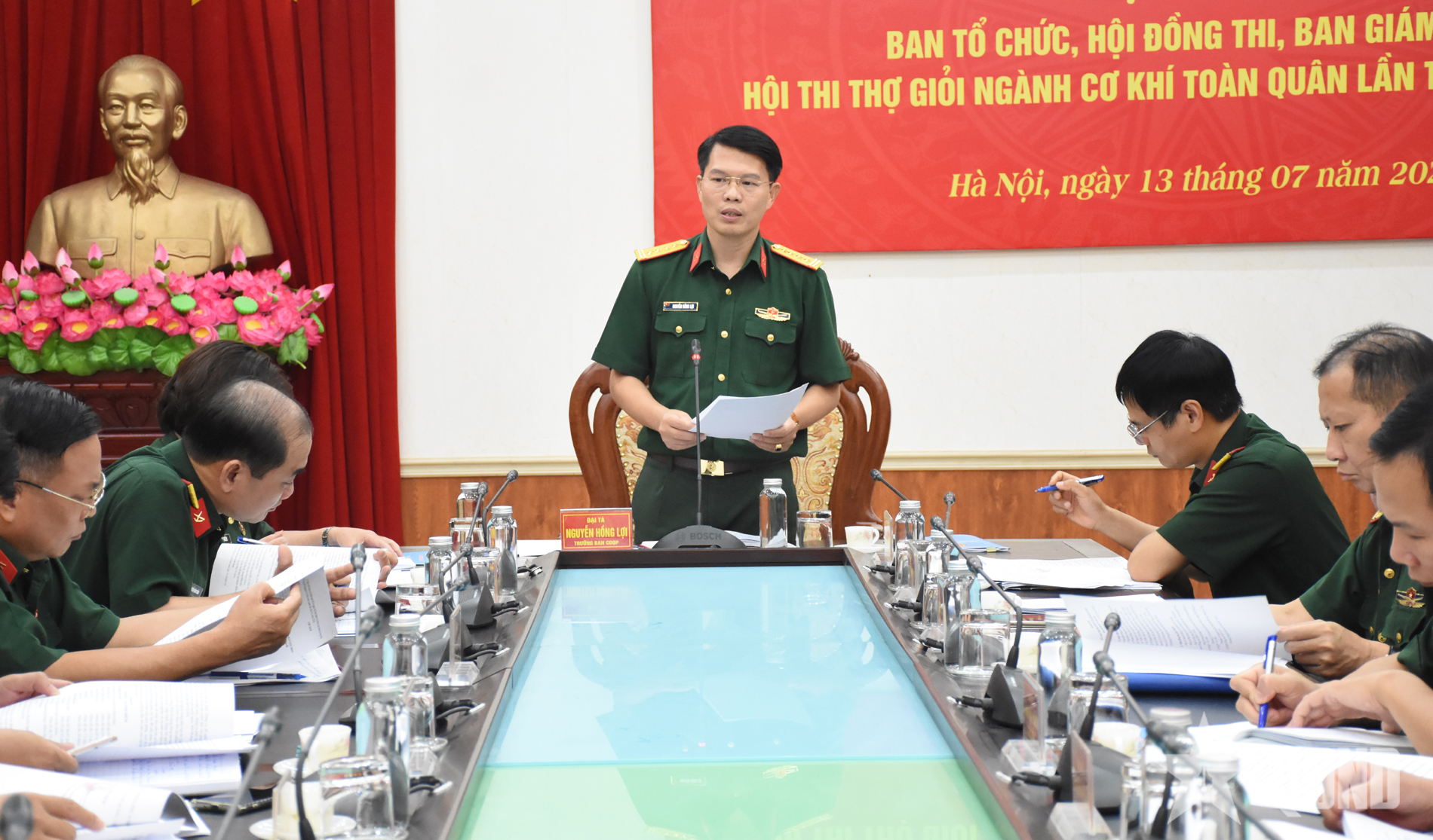 Ngày 27-7, Hội thi Thợ giỏi ngành Cơ khí toàn quân lần thứ VI sẽ khai mạc tại Nhà máy Z129
