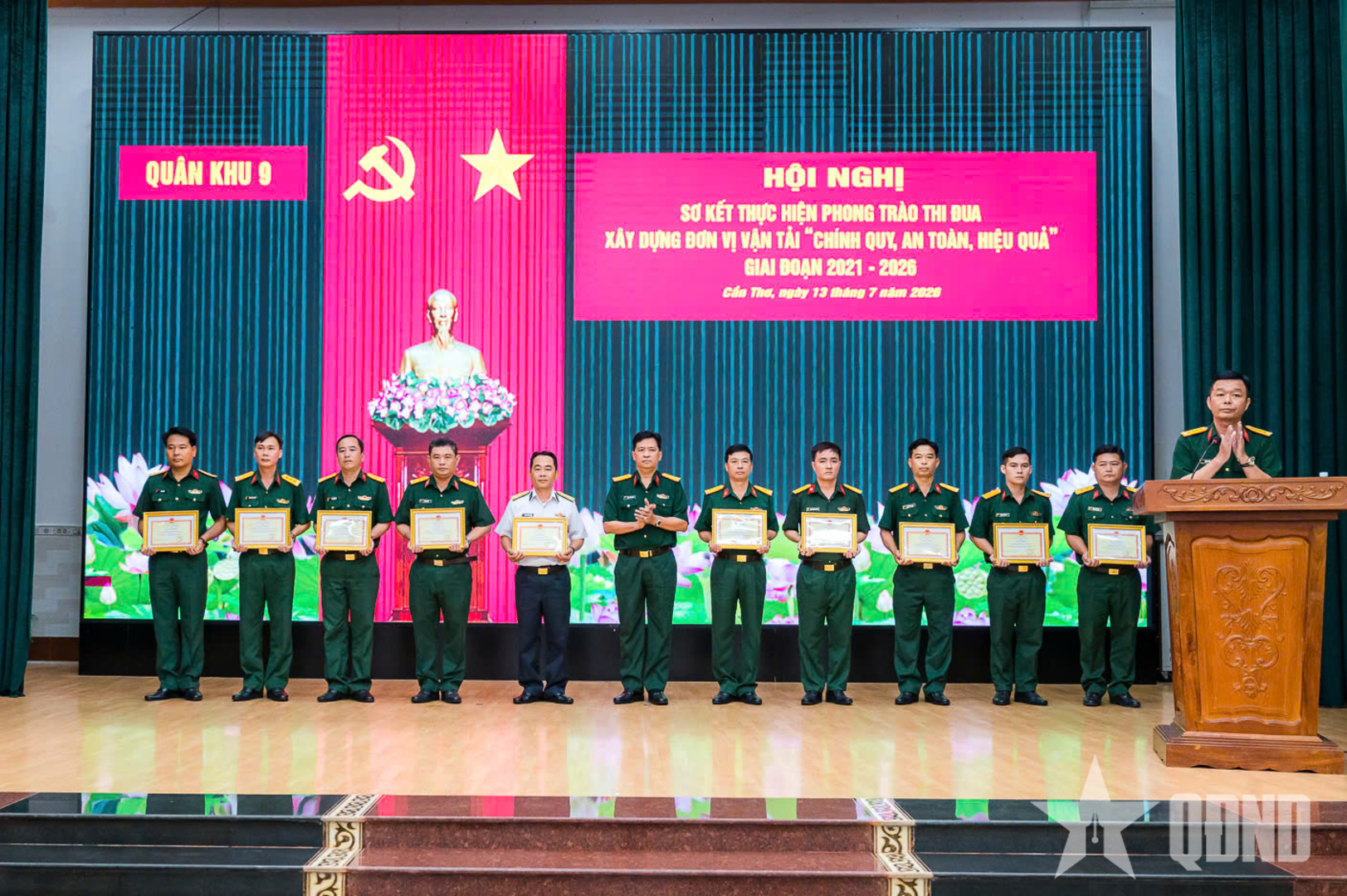 Quân khu 9: Chuyển biến tích cực trong xây dựng lực lượng vận tải chính quy