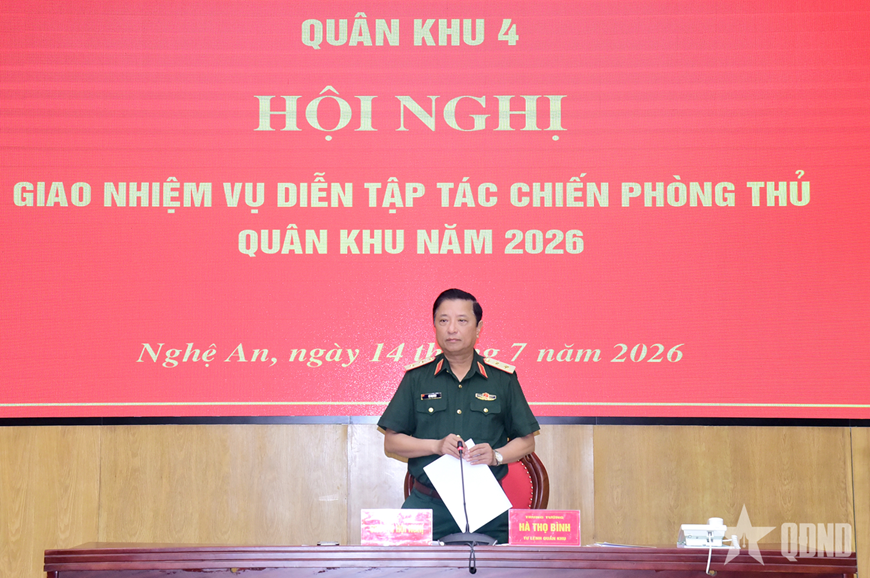 Quân khu 4 sẵn sàng cho diễn tập tác chiến phòng thủ năm 2026