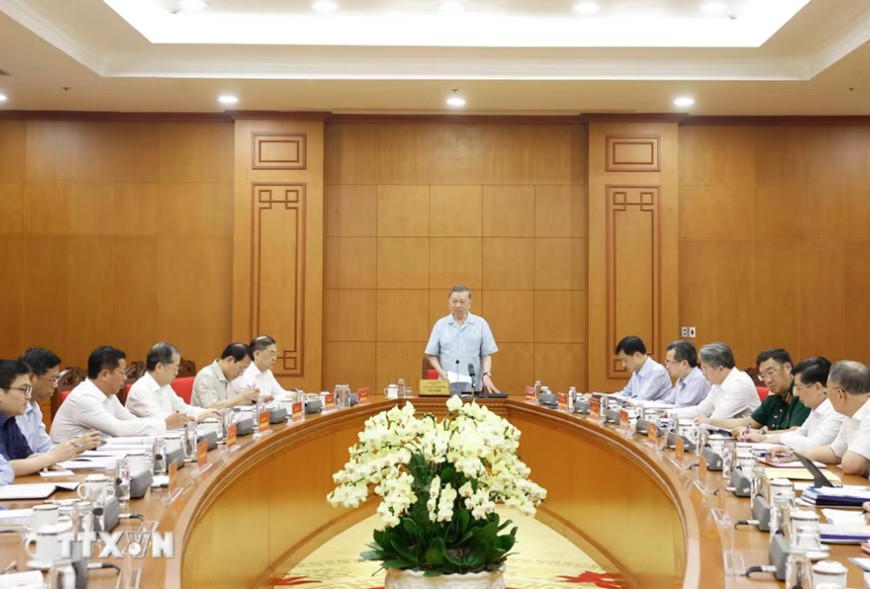 Tổng B&iacute; thư, Chủ tịch nước T&ocirc; L&acirc;m: Đặt c&ocirc;ng nghiệp h&agrave;ng hải đ&uacute;ng vị tr&iacute; trong chiến lược x&acirc;y dựng Việt Nam trở th&agrave;nh quốc gia biển mạnh