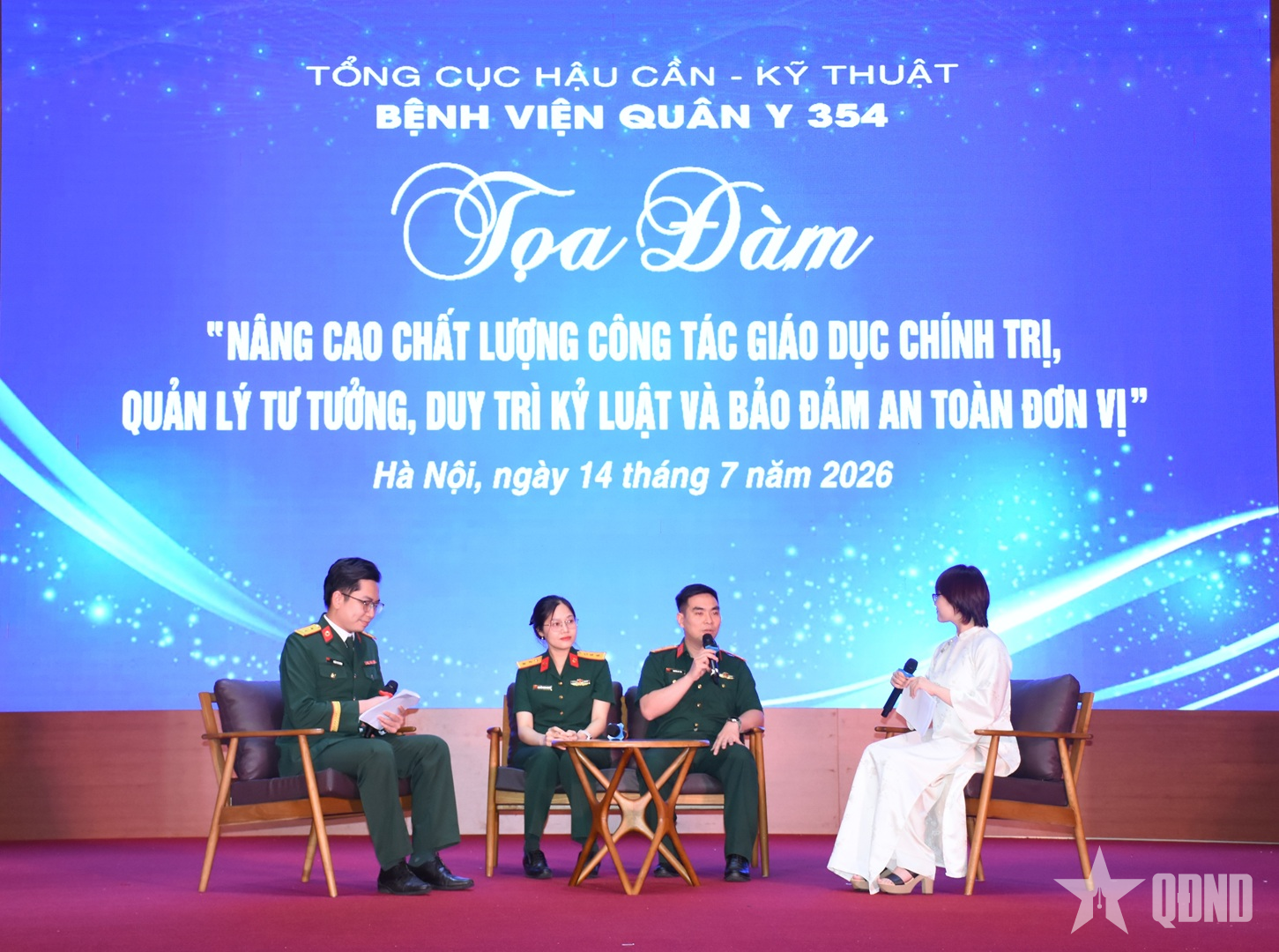 Bệnh viện Quân y 354: Nâng cao chất lượng công tác giáo dục chính trị, quản lý tư tưởng, bảo đảm an toàn đơn vị