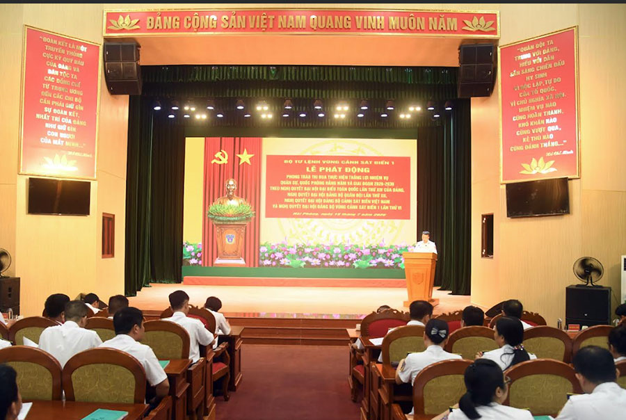Bộ tư lệnh Vùng Cảnh sát biển 1 thi đua thực hiện thắng lợi nhiệm vụ quân sự, quốc phòng 