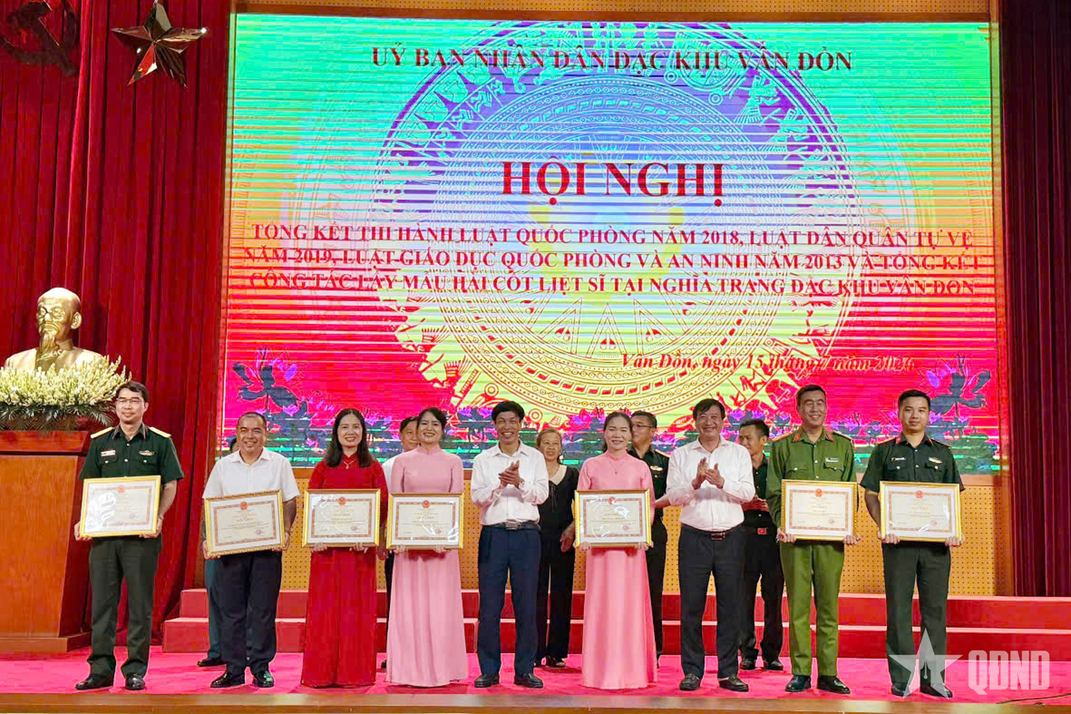 Quảng Ninh: Đặc khu Vân Đồn tổng kết thực hiện các luật về quốc phòng, quân sự 