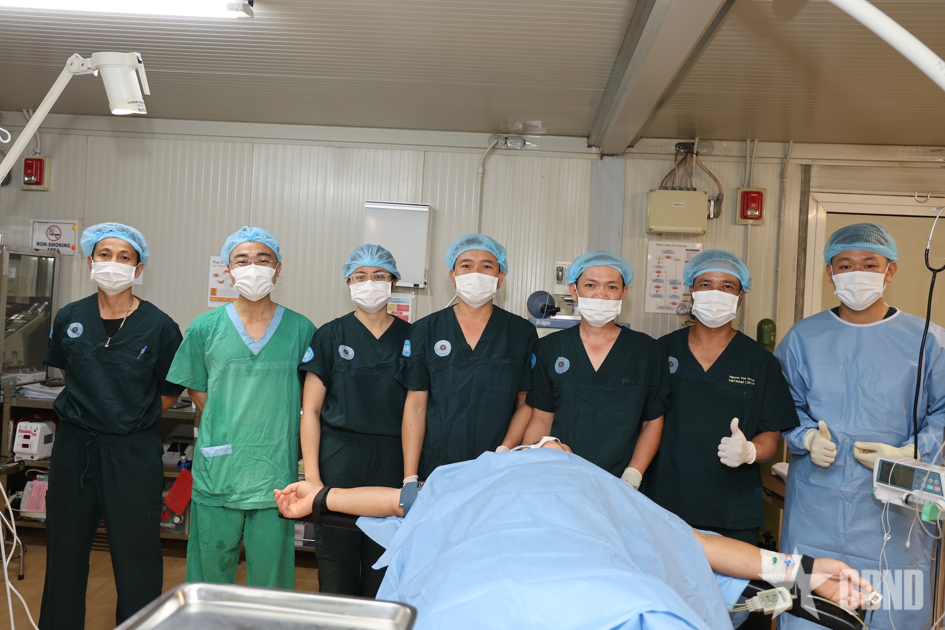 Bệnh viện dã chiến cấp 2 số 7 thực hiện thành công ca phẫu thuật thứ 27 tại Nam Sudan