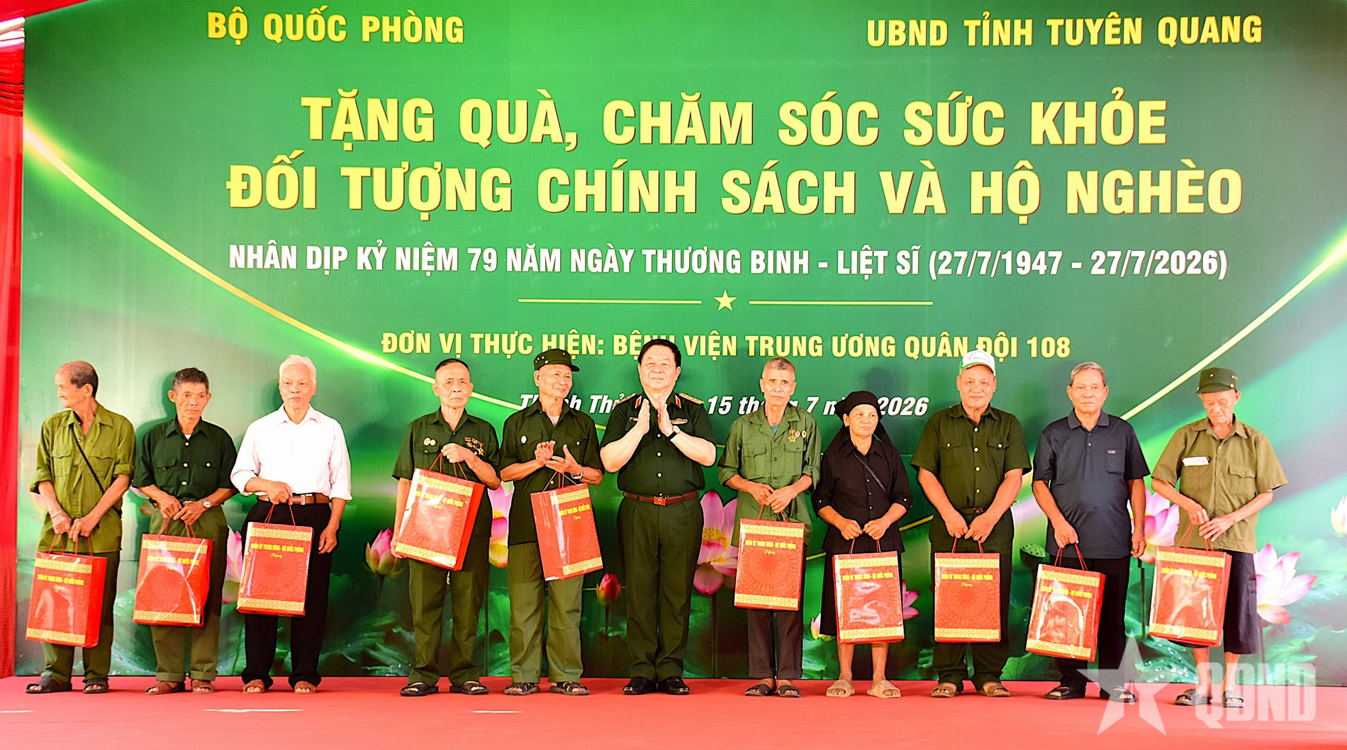 Đại tướng Nguyễn Trọng Nghĩa làm việc và hoạt động chính sách tại tỉnh Tuyên Quang