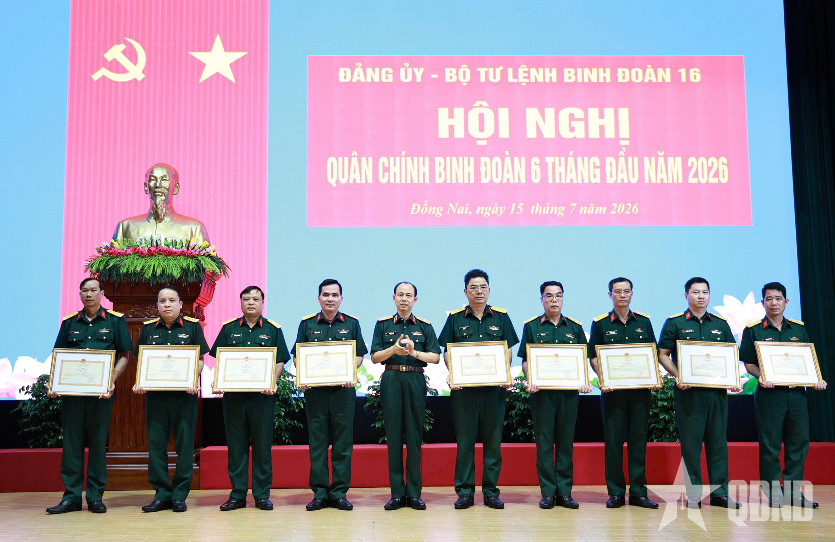 Binh đoàn 16 hoàn thành tốt nhiệm vụ 6 tháng đầu năm 2026