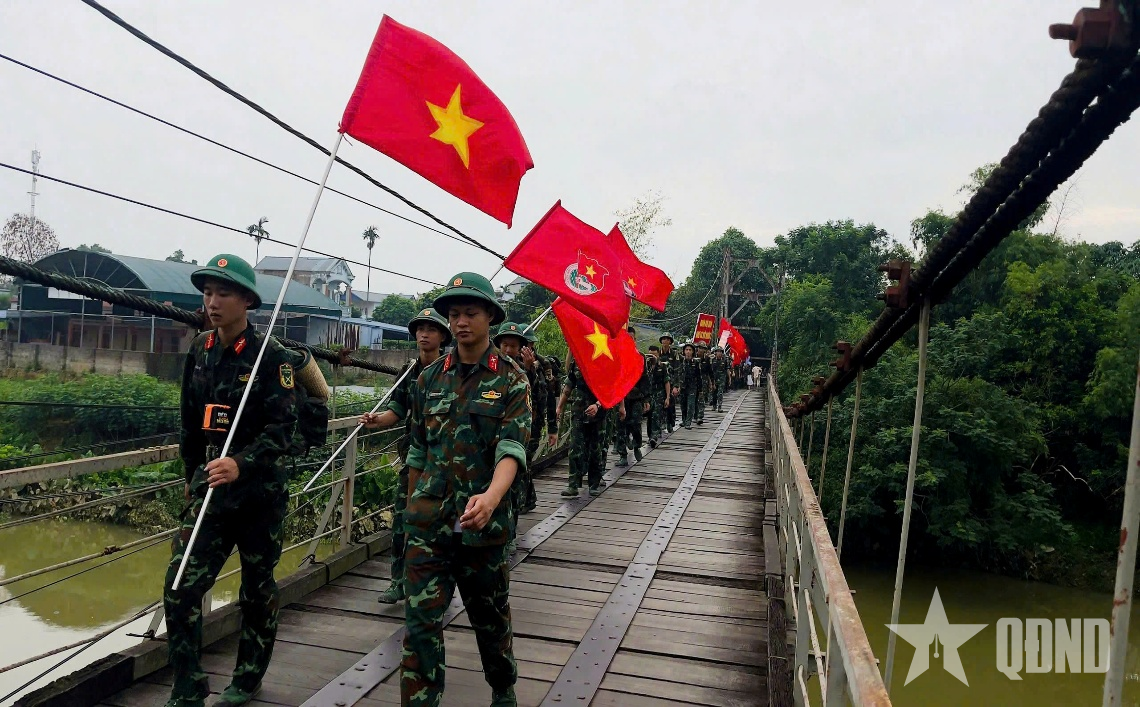 Trung đoàn 209 (Sư đoàn 312) hành quân dã ngoại làm công tác dân vận giai đoạn 1 năm 2026
