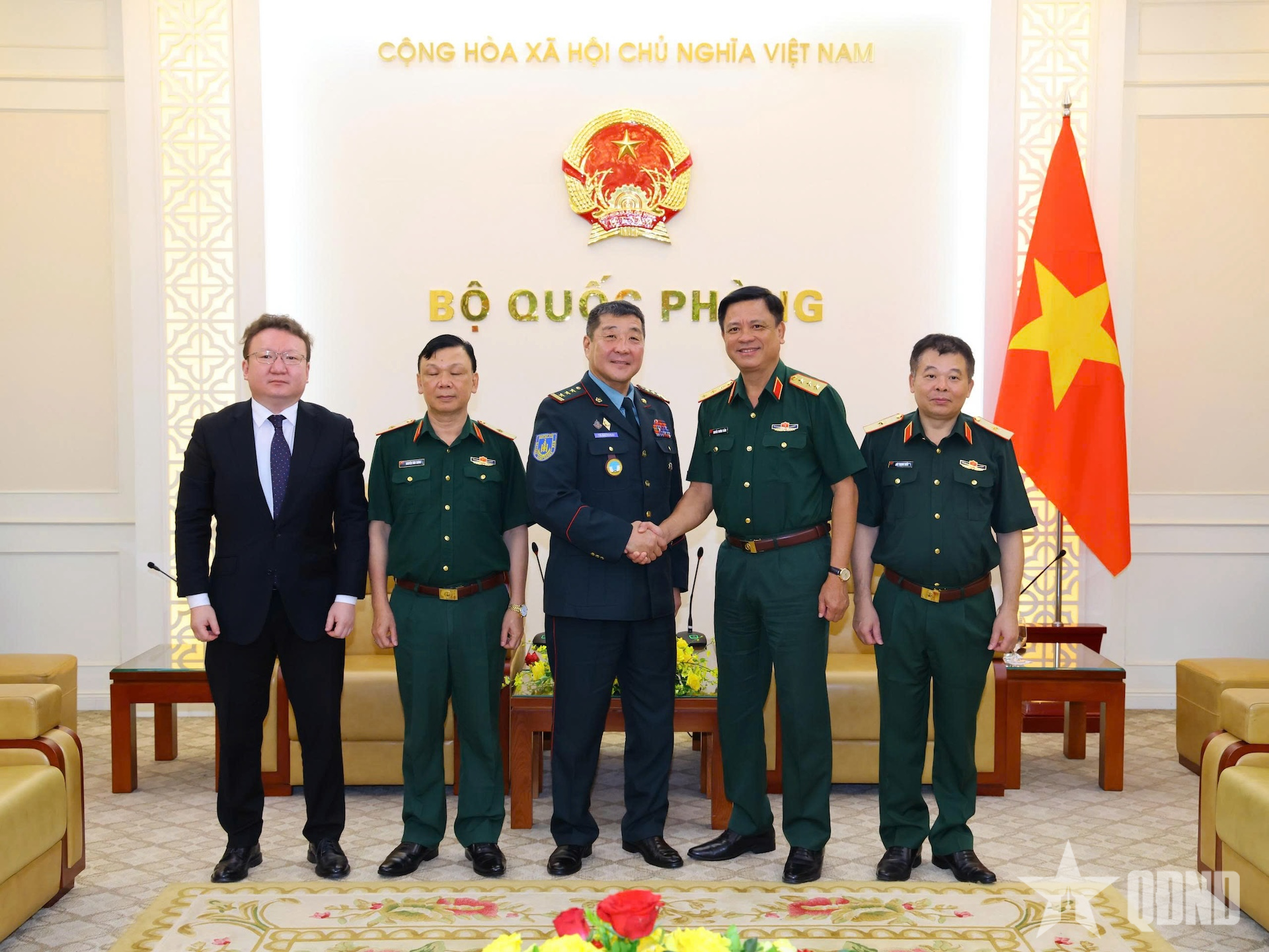 Việt Nam-Mông Cổ quan tâm thúc đẩy hợp tác quốc phòng