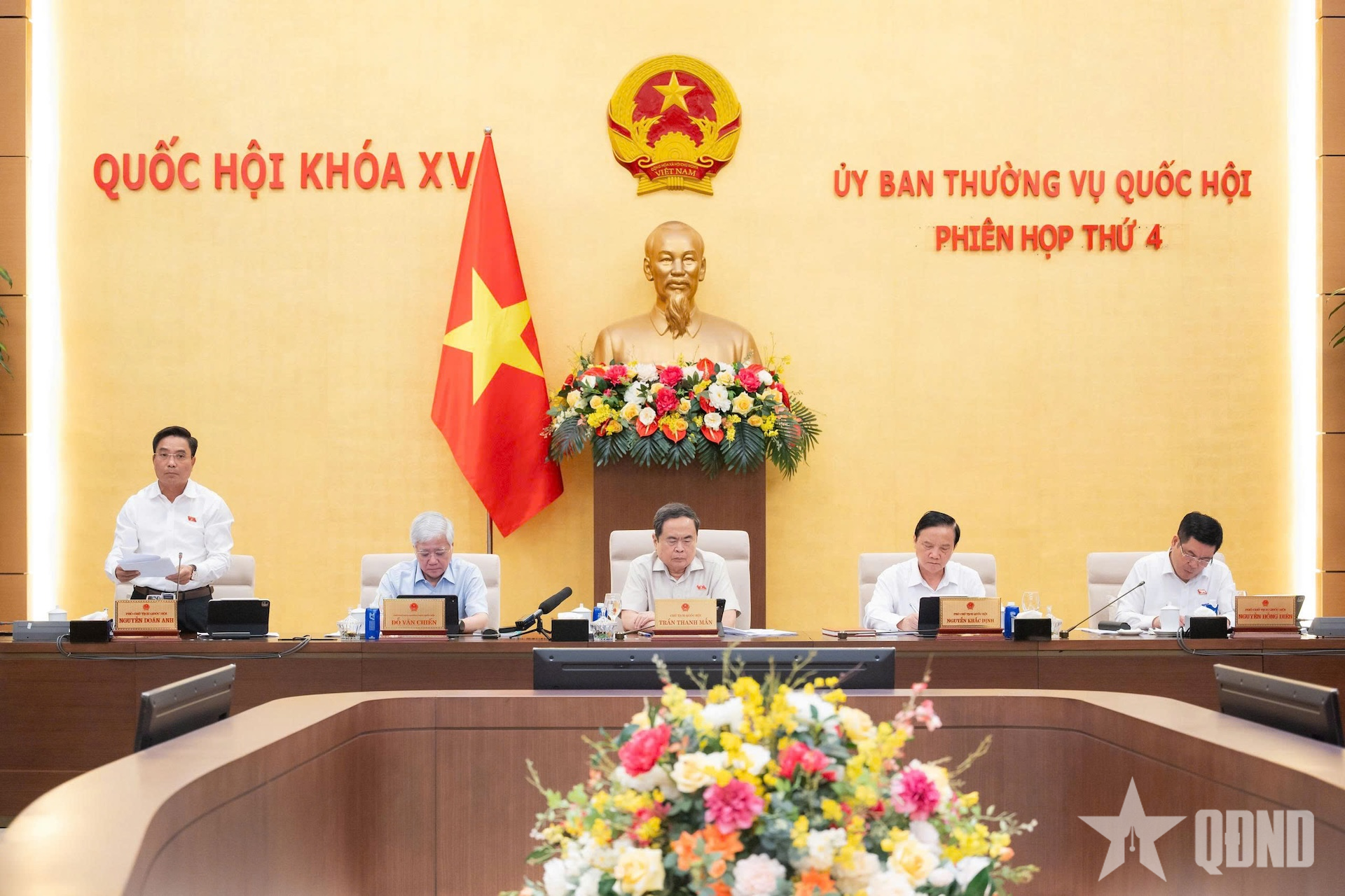 Đại tướng Phan Văn Giang trình dự án Luật Phòng, chống phổ biến vũ khí hủy diệt hàng loạt