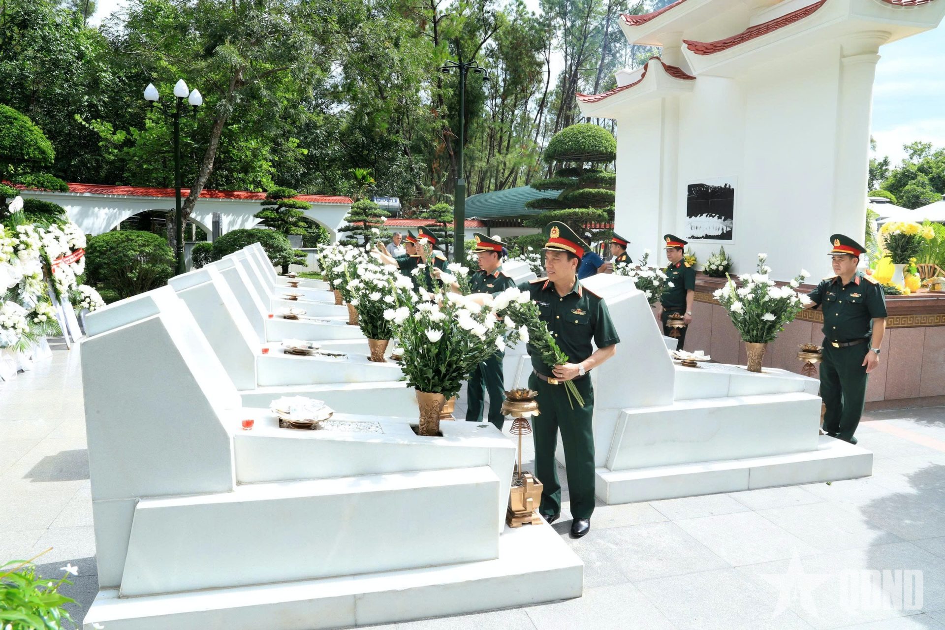 Tổng cục Hậu cần-Kỹ thuật tri ân các Anh hùng liệt sĩ