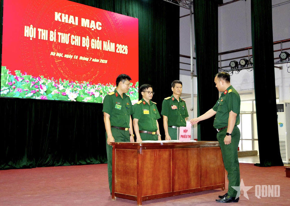 Trường Sĩ quan Đặc công: Bồi dưỡng nâng cao trình độ đội ngũ bí thư chi bộ