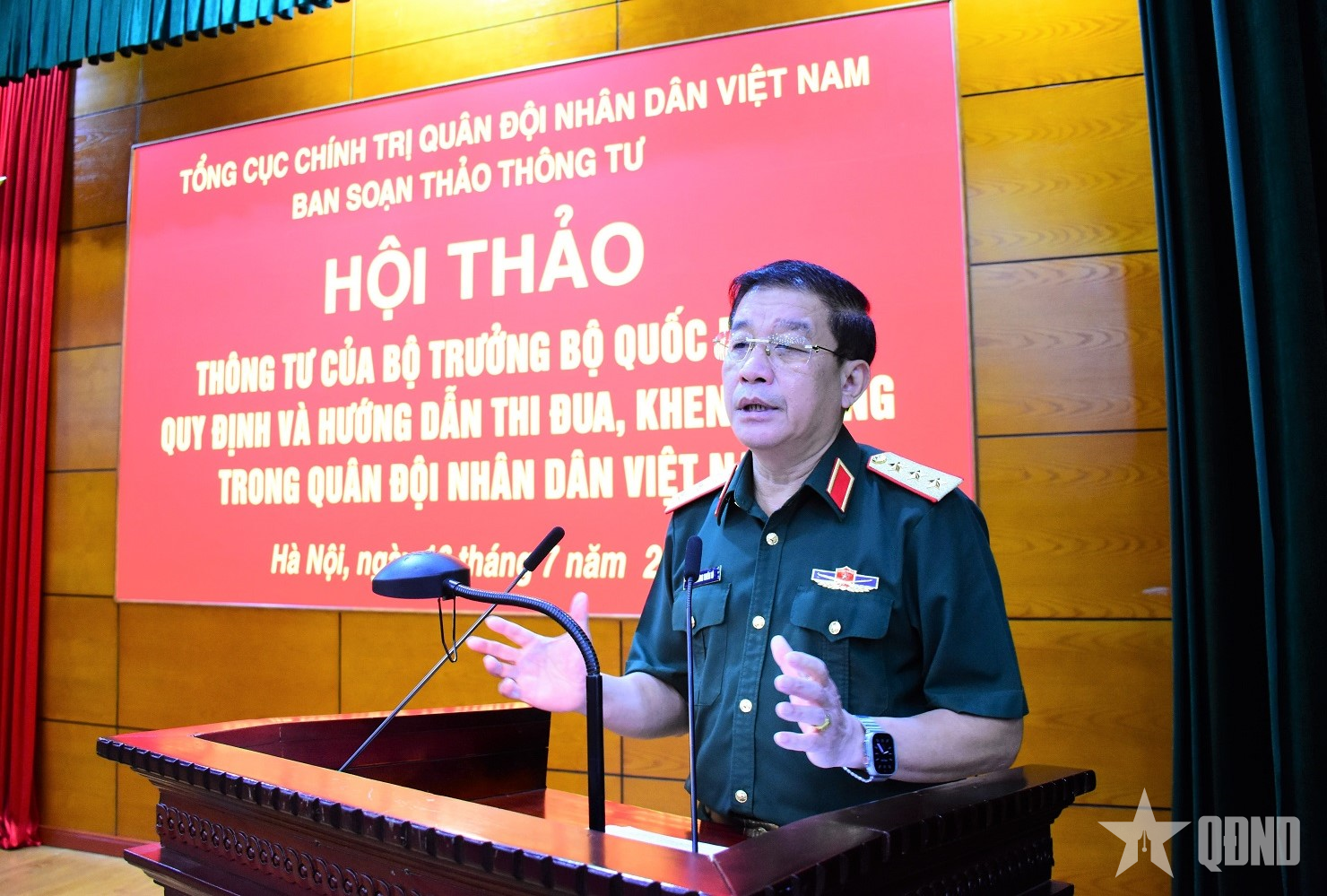 Cần thiết ban hành thông tư quy định và hướng dẫn thi đua, khen thưởng trong Quân đội nhân dân Việt Nam