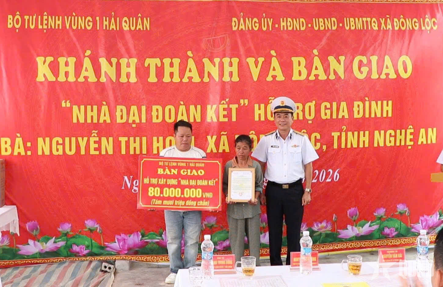 Bộ tư lệnh Vùng 1 Hải quân bàn giao 