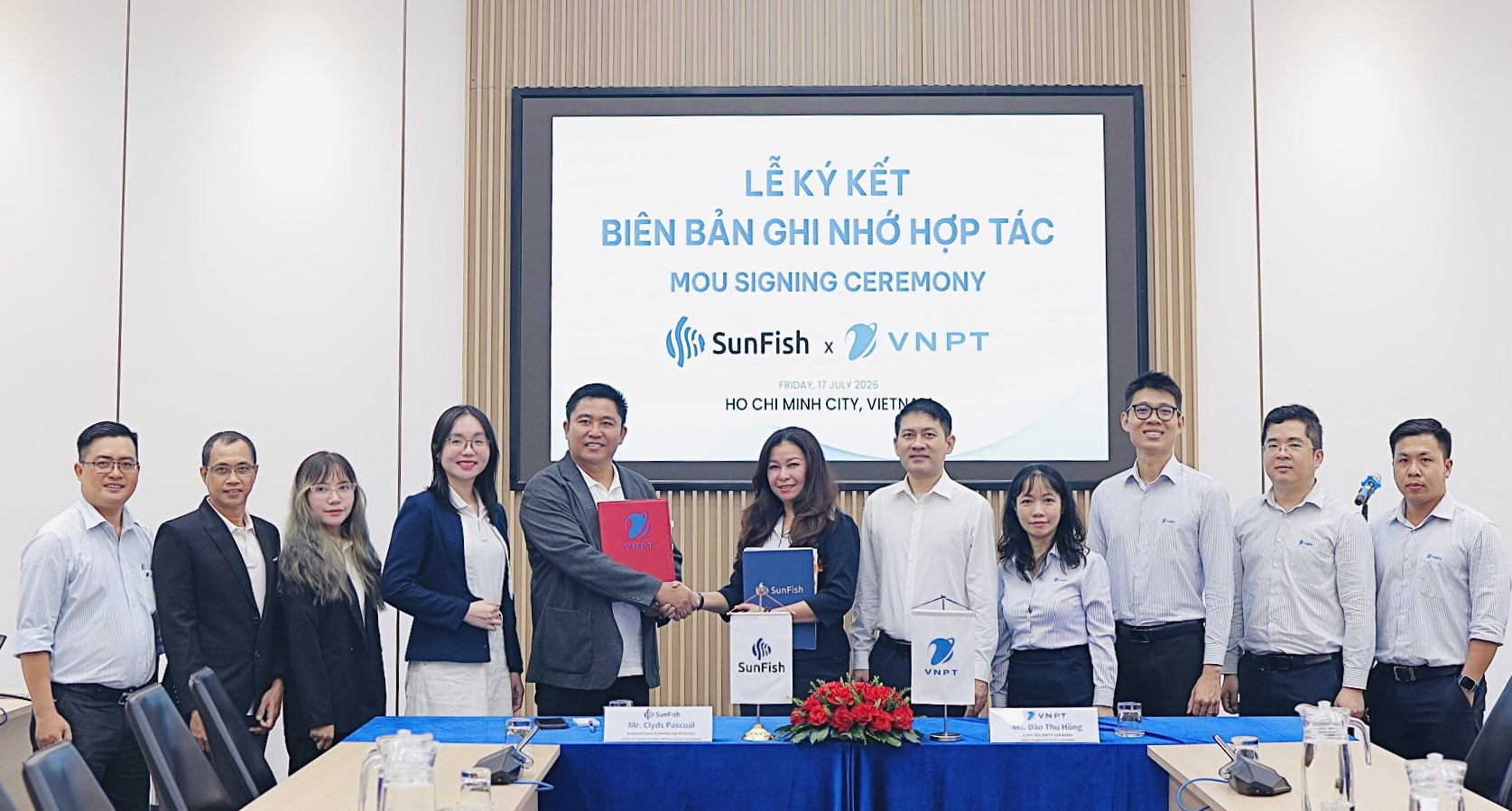 VNPT hợp tác tích hợp eContract và SmartCA trên nền tảng SunFish HR, thúc đẩy số hóa quản trị nhân sự doanh nghiệp