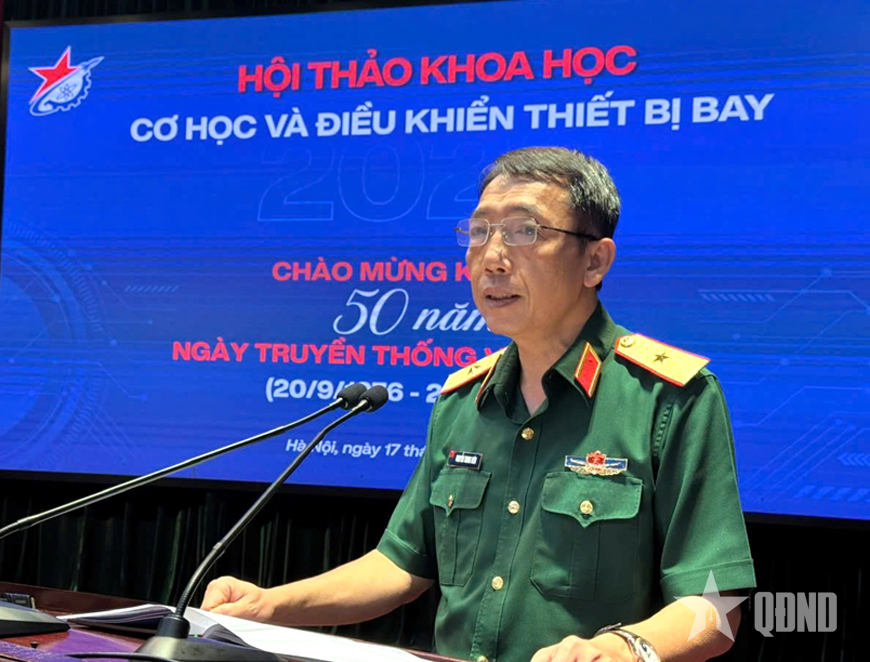 Viện Tên lửa tổ chức Hội thảo khoa học “Cơ học và điều khiển thiết bị bay”