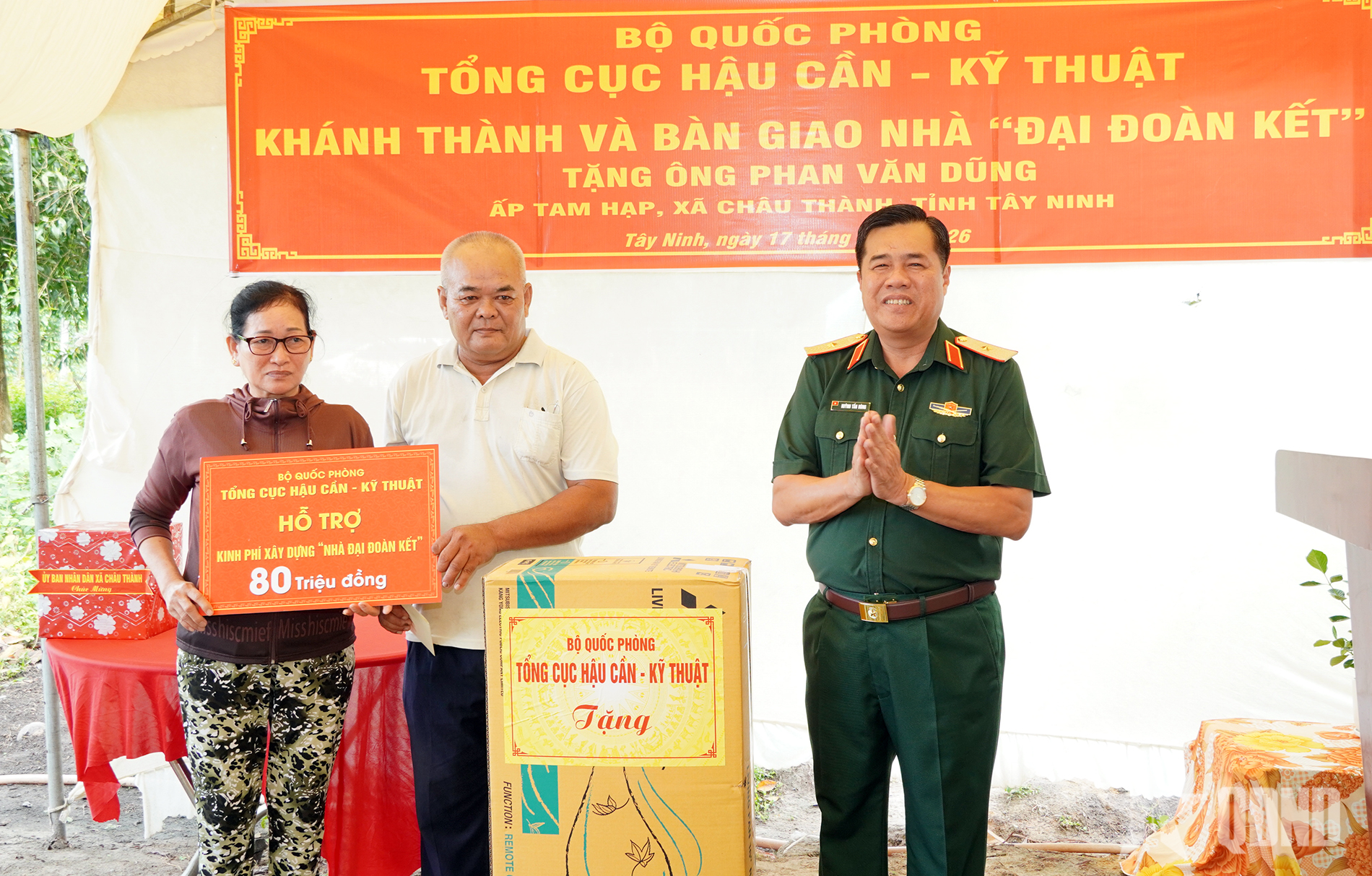 Tổng cục Hậu cần - Kỹ thuật tổ chức nhiều hoạt động tri ân người có công tại Tây Ninh