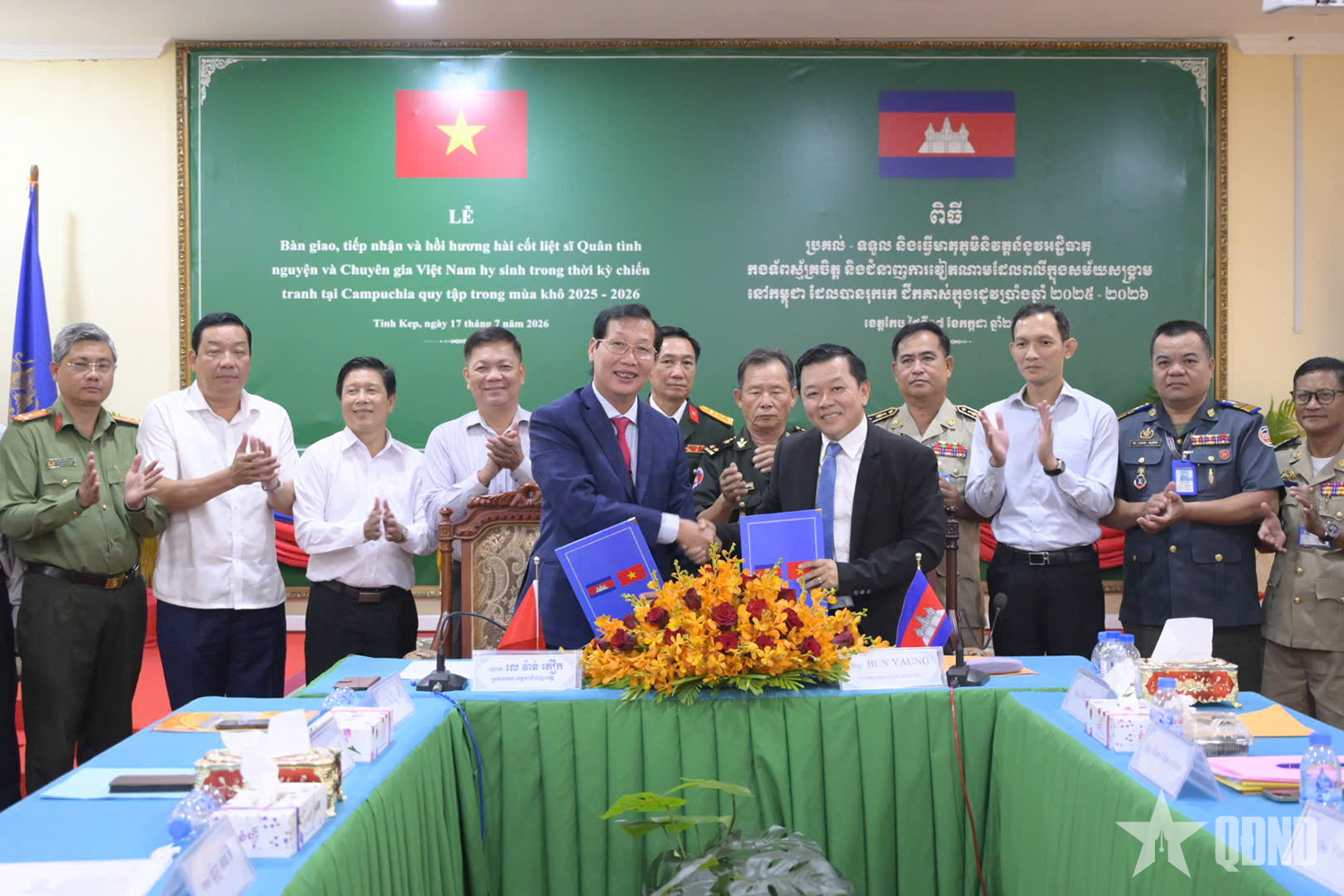 An Giang và tỉnh Kép (Campuchia): Tiếp nối hành trình tri ân trên đất bạn
