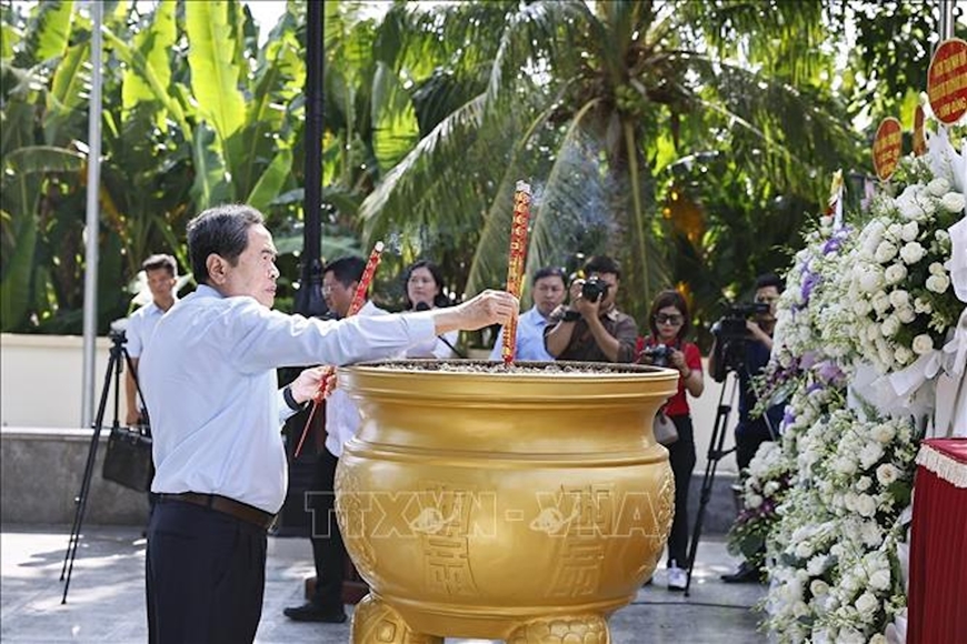 Chủ tịch Quốc hội Trần Thanh Mẫn thăm, tri ân người có công tại Thành phố Hồ Chí Minh