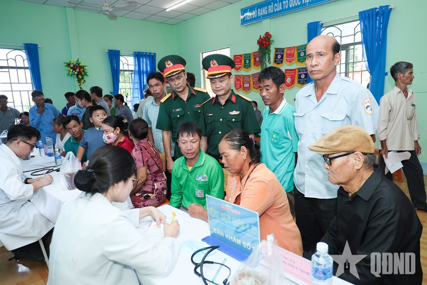 Tây Ninh: Huy động hơn 3.600 cán bộ, chiến sĩ chung sức vì cộng đồng