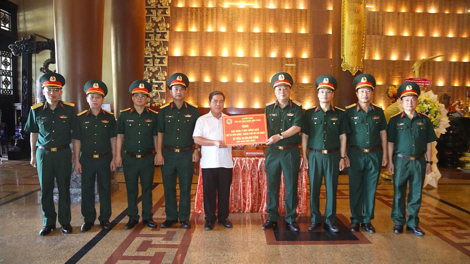 Tổng cục Công nghiệp quốc phòng tri ân các anh hùng liệt sĩ