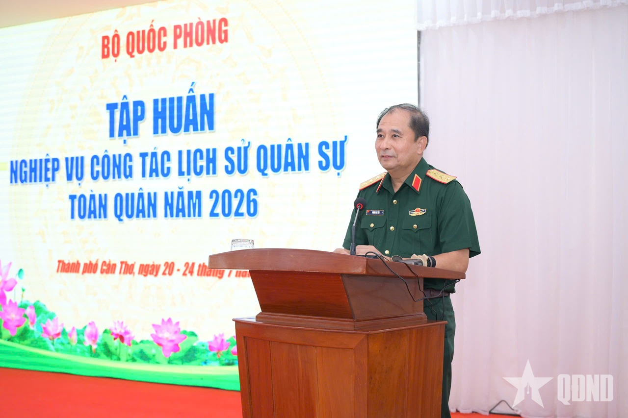 Bộ Quốc phòng: Tập huấn nghiệp vụ công tác lịch sử quân sự toàn quân năm 2026