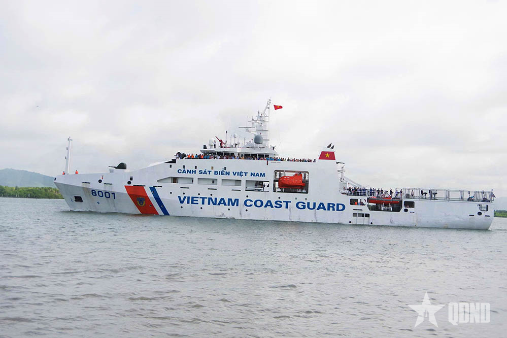 Cảnh sát biển Việt Nam khảo sát, nắm tình hình các vùng biển, đảo ven bờ Nam Trung Bộ
