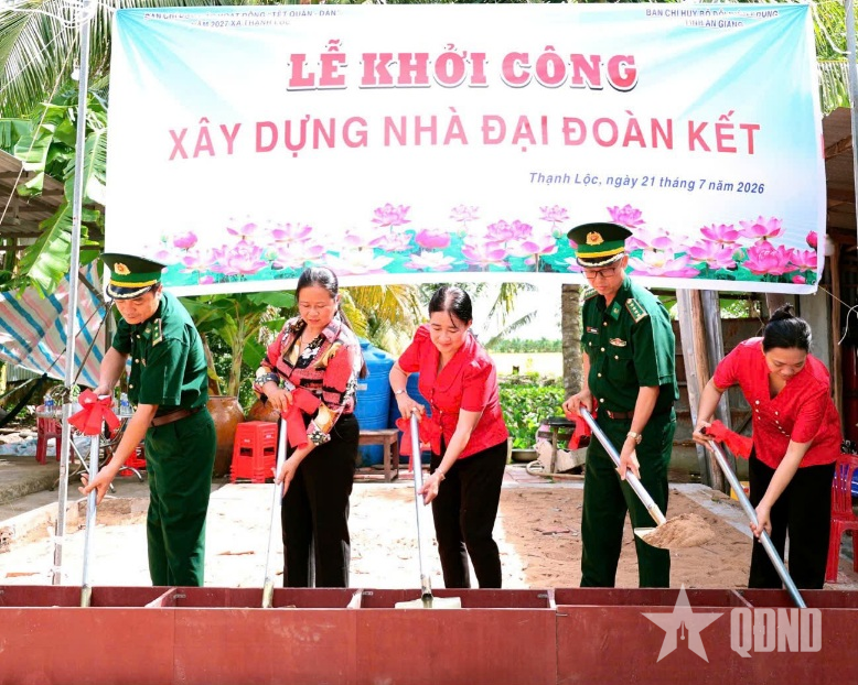 An Giang: Khởi công xây nhà 