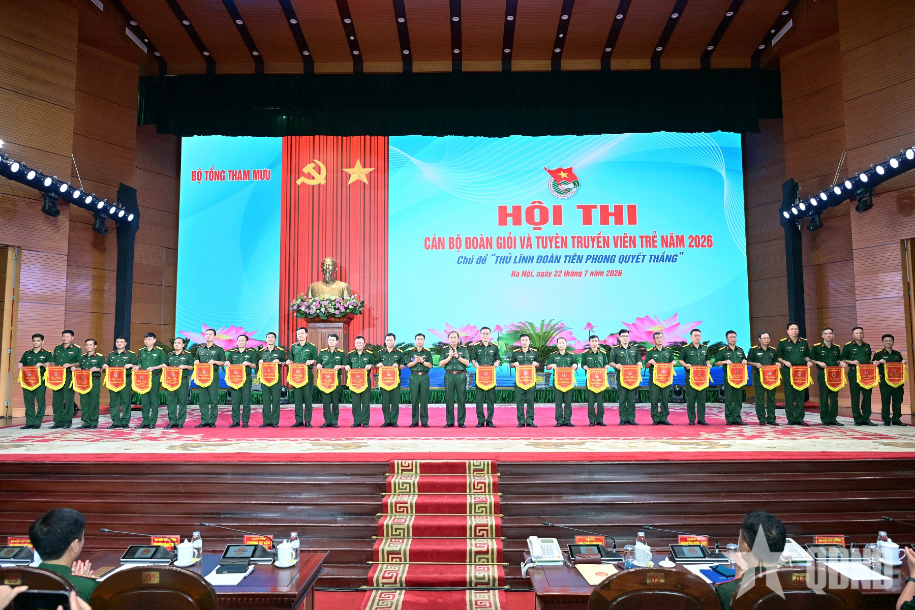 Khai mạc Hội thi cán bộ Đoàn giỏi và Tuyên truyền viên trẻ Bộ Tổng Tham mưu năm 2026