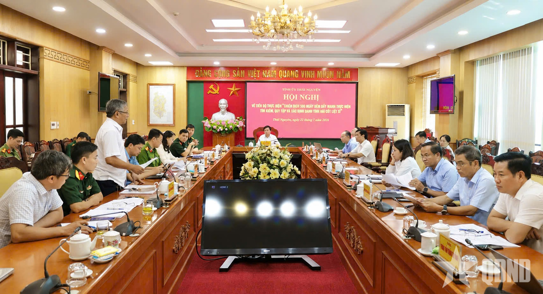 Tỉnh Thái Nguyên đẩy nhanh tiến độ tìm kiếm, quy tập và xác định danh tính hài cốt liệt sĩ