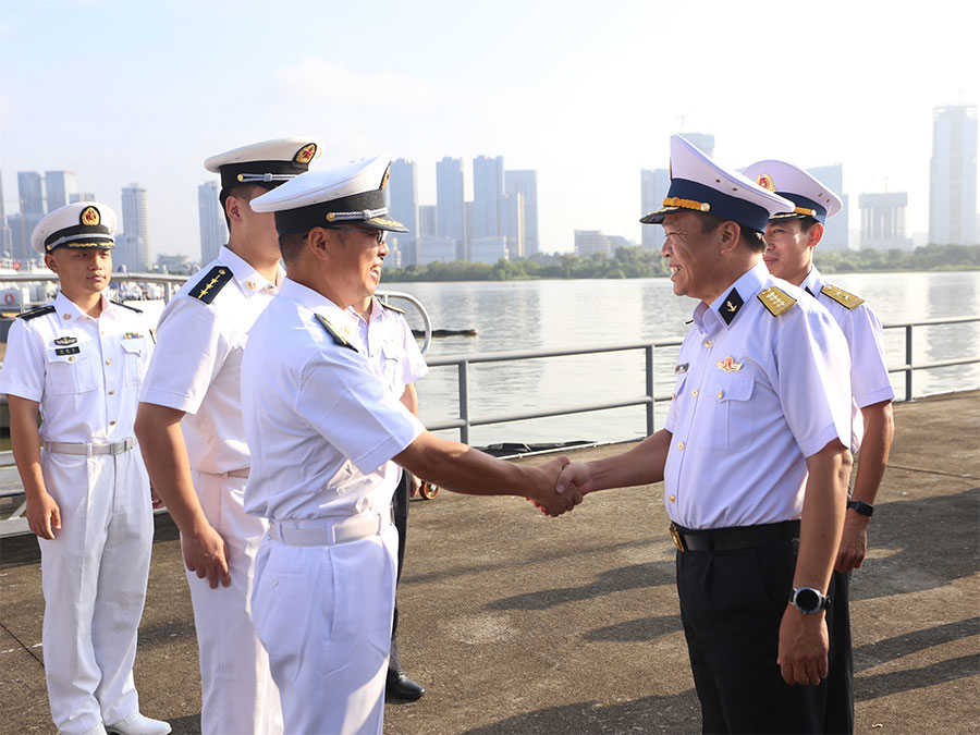 Tàu 015 - Trần Hưng Đạo kết thúc tốt đẹp chuyến thăm, giao lưu tại Trung Quốc