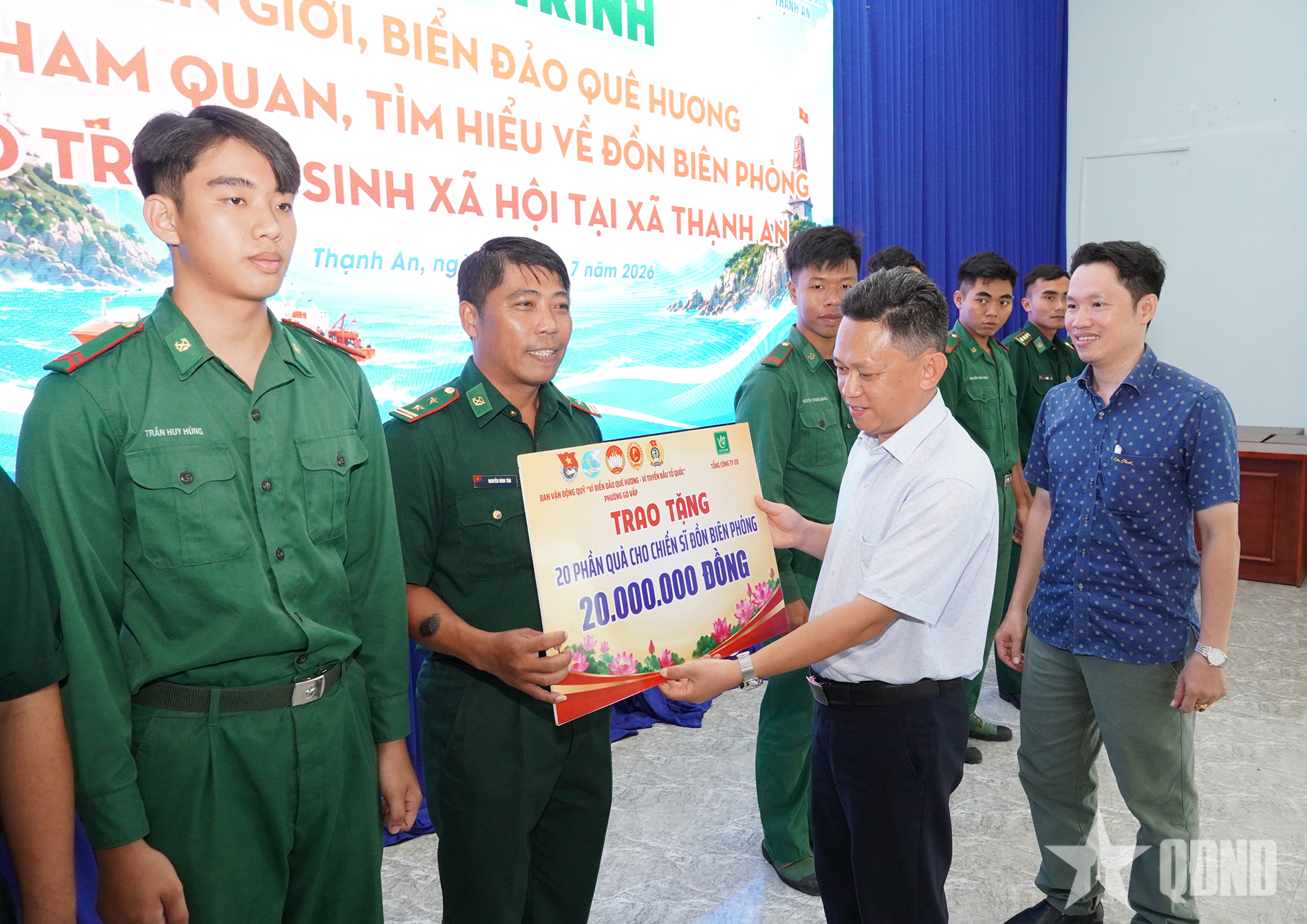 TP Hồ Chí Minh: Ý nghĩa, thiết thực hành trình “Biên giới biển, đảo hào hùng” tại xã đảo Thạnh An