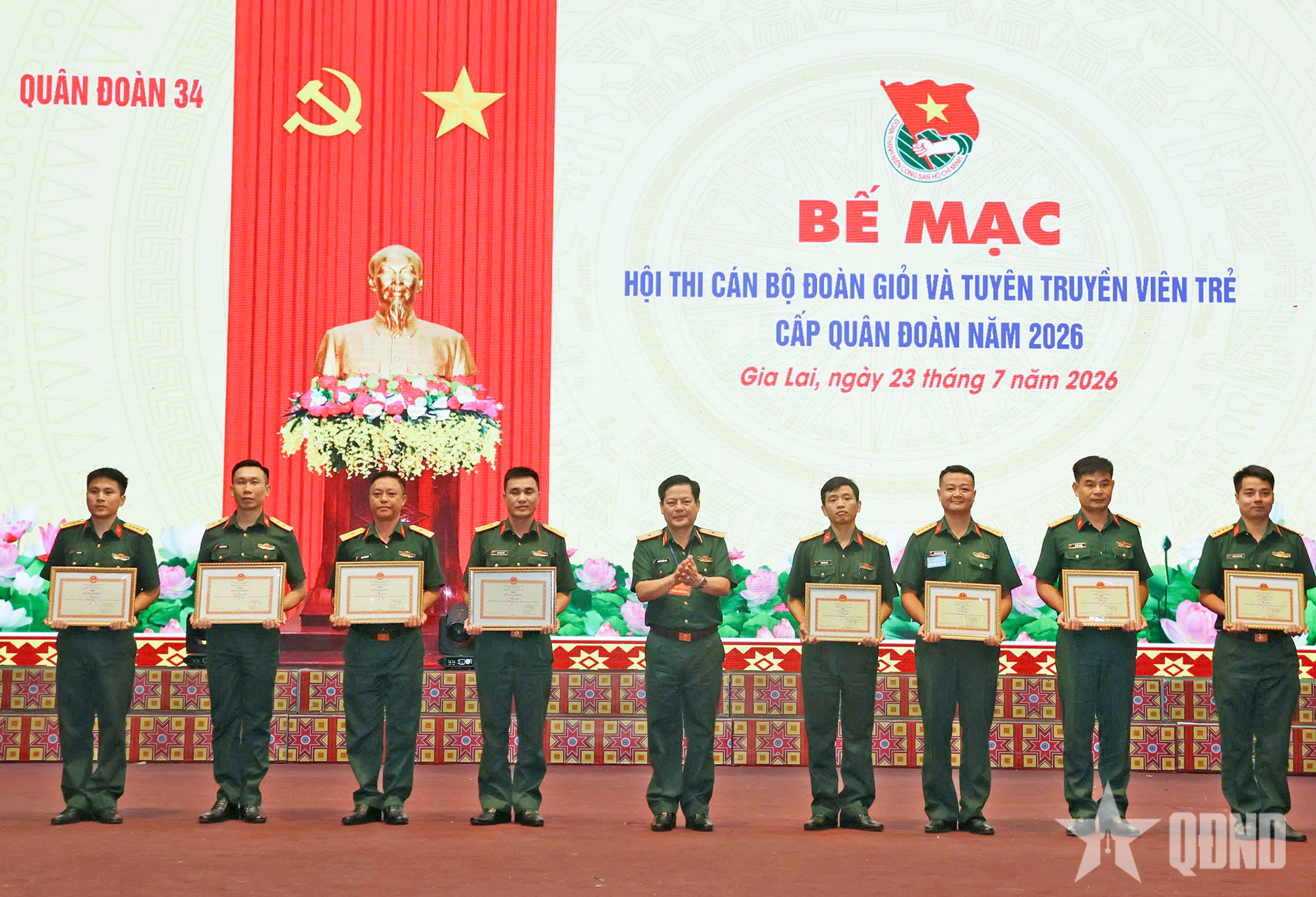 Quân đoàn 34: Bồi dưỡng cán bộ đoàn và đội ngũ tuyên truyền viên trẻ